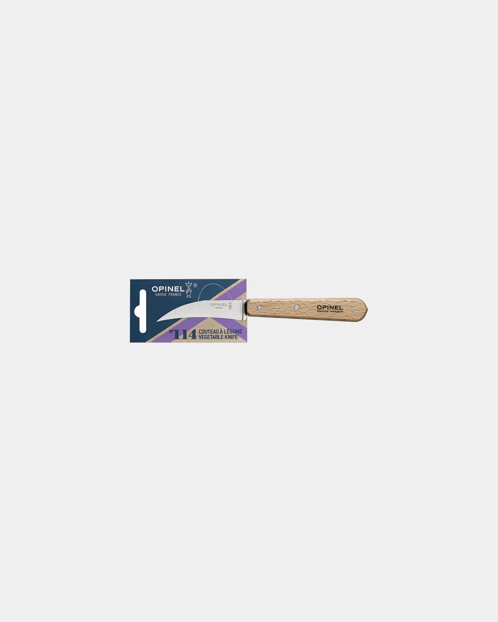 Couteau à légumes inox Opinel N°114 à personnaliser - 1