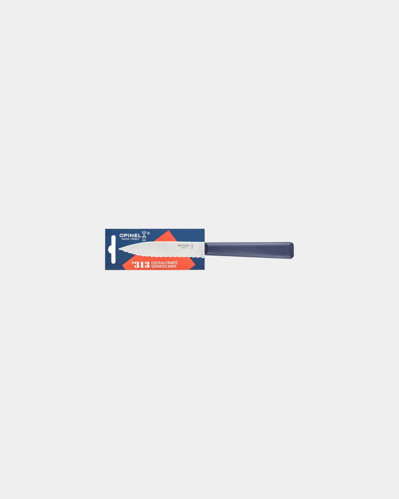 Couteau cranté acier inoxydable Opinel N°313 à personnaliser - 1