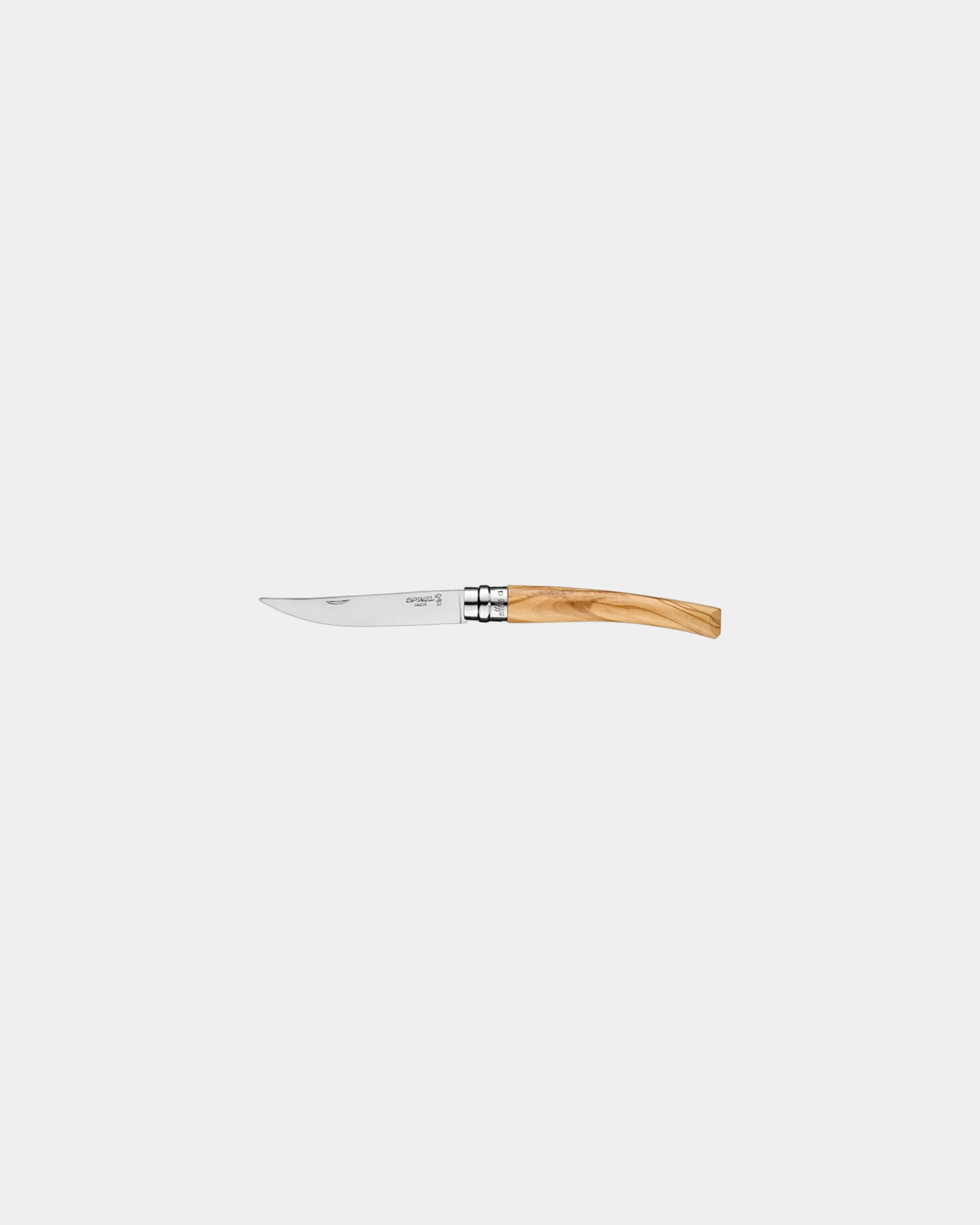Couteau effilé acier inoxydable Opinel Plumier 10 à personnaliser - 1