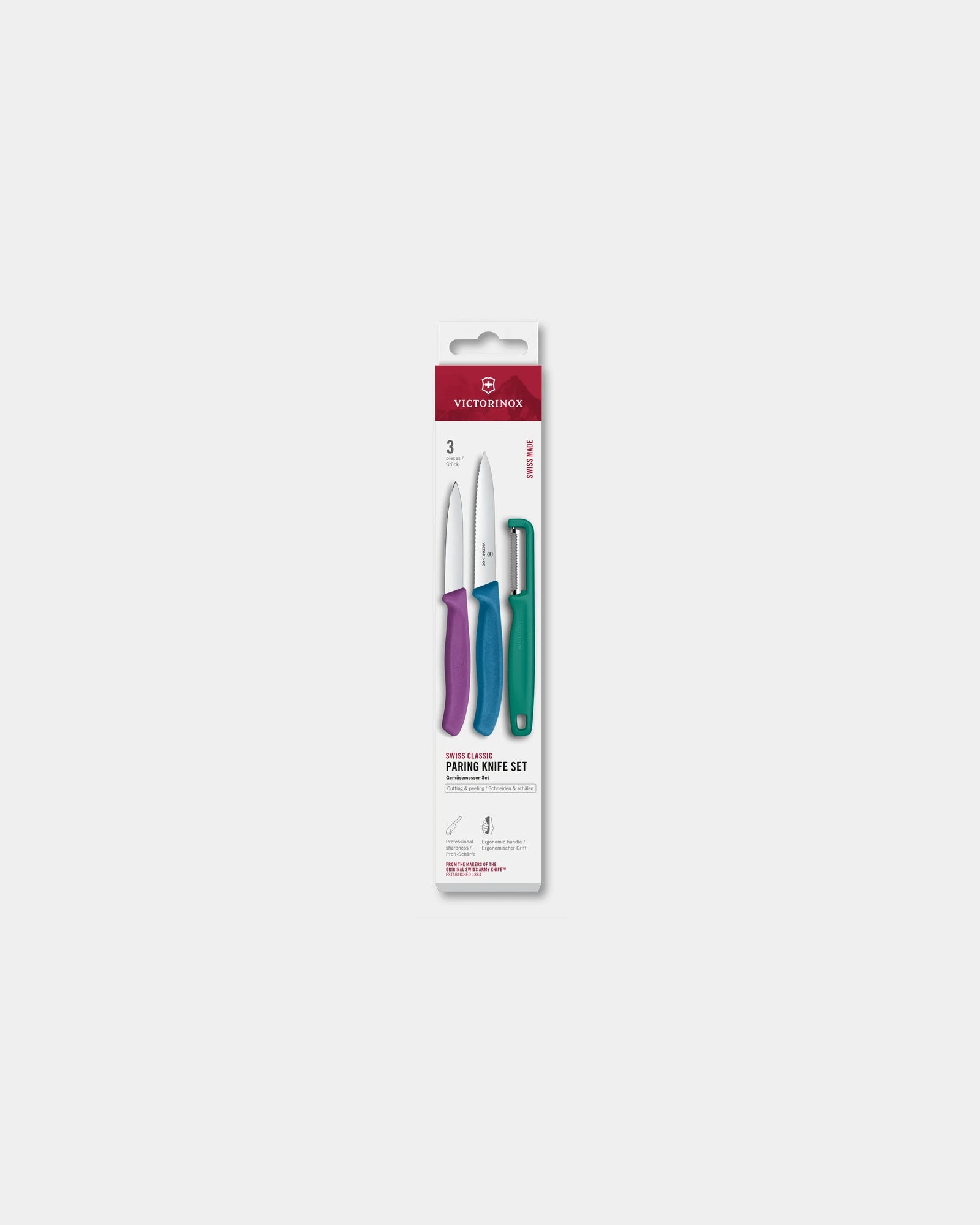 Set de couteaux de cuisine Victorinox 10 cm à personnaliser - Multicolore