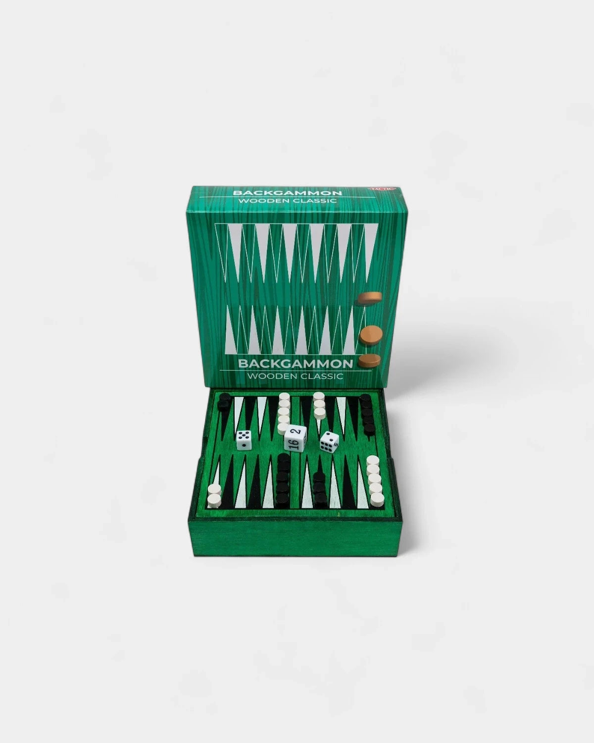 Backgammon en bois à personnaliser - 1