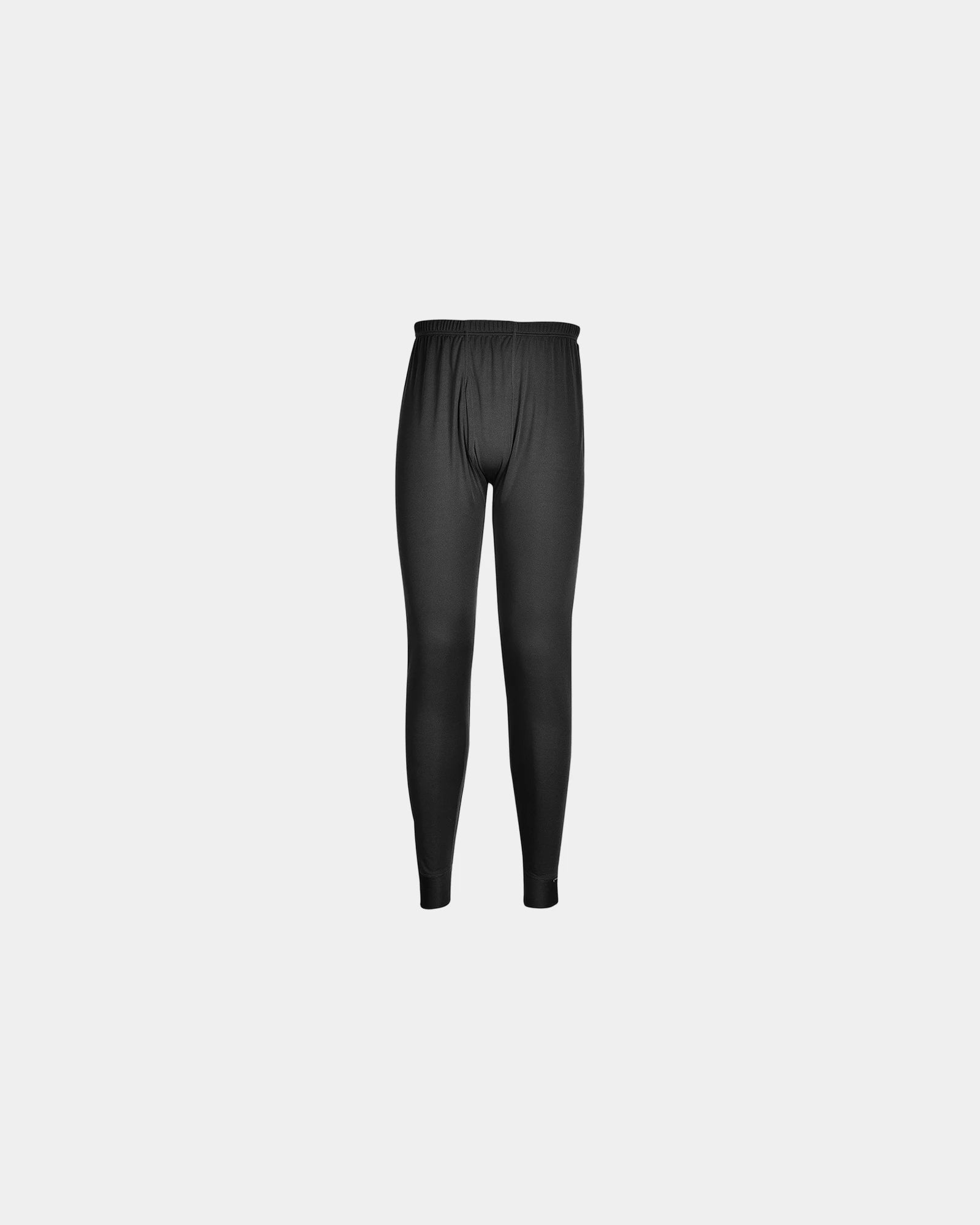 Pantalon thermique Baselayer à personnaliser - Noir-Bleu Ciel