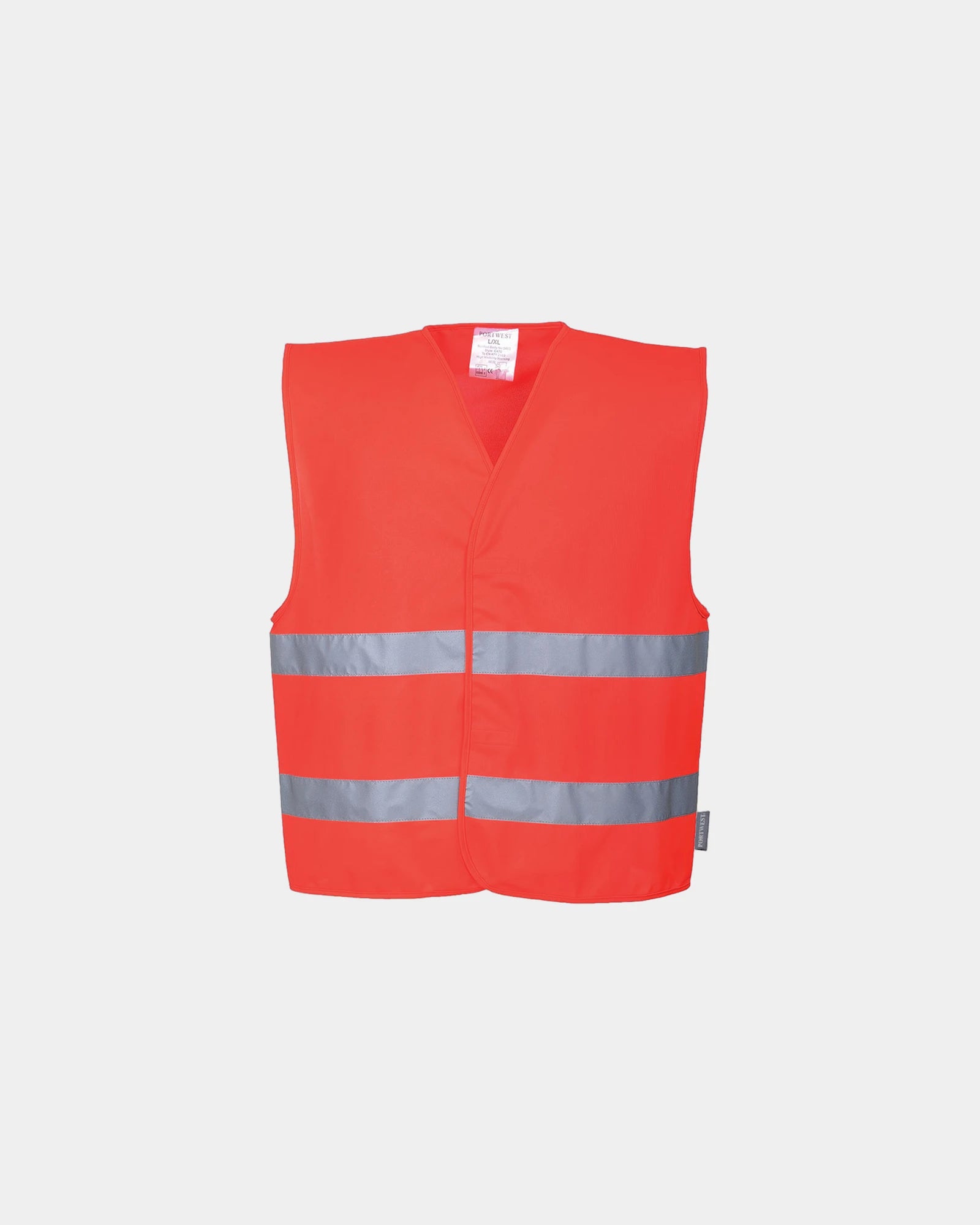 Gilet Hi-Vis double ceinture à personnaliser - Bleu Foncé