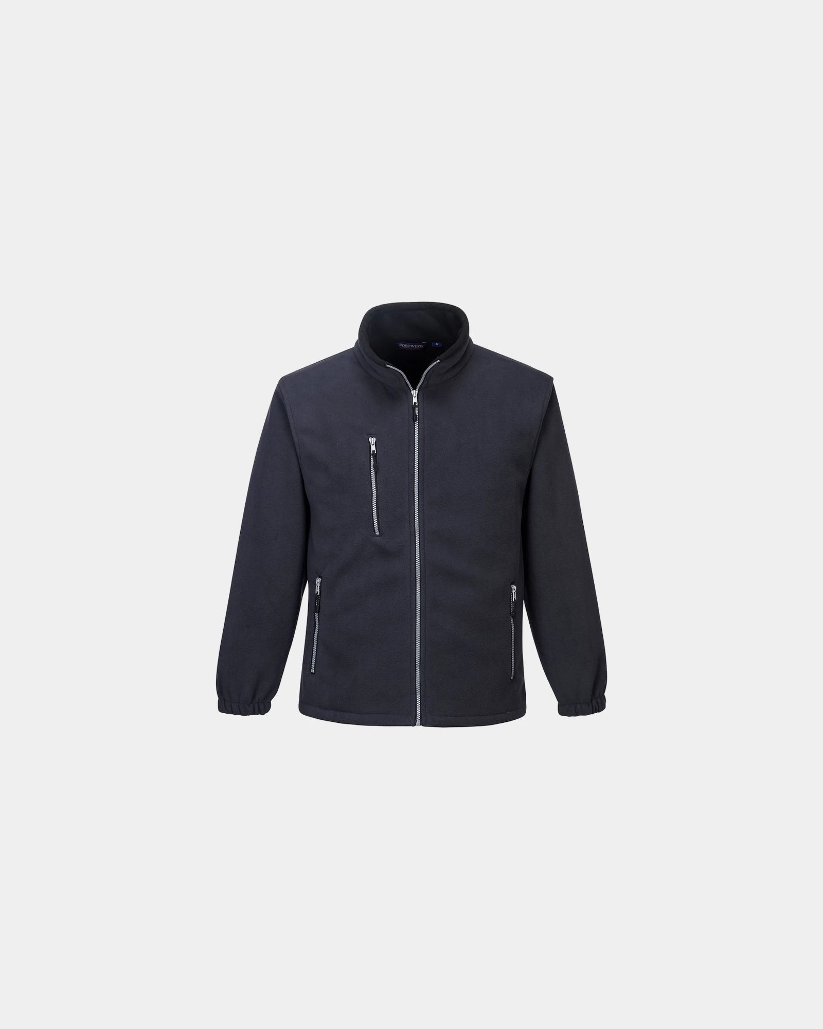 Polaire bicolore City 440g à personnaliser - Bleu Marine