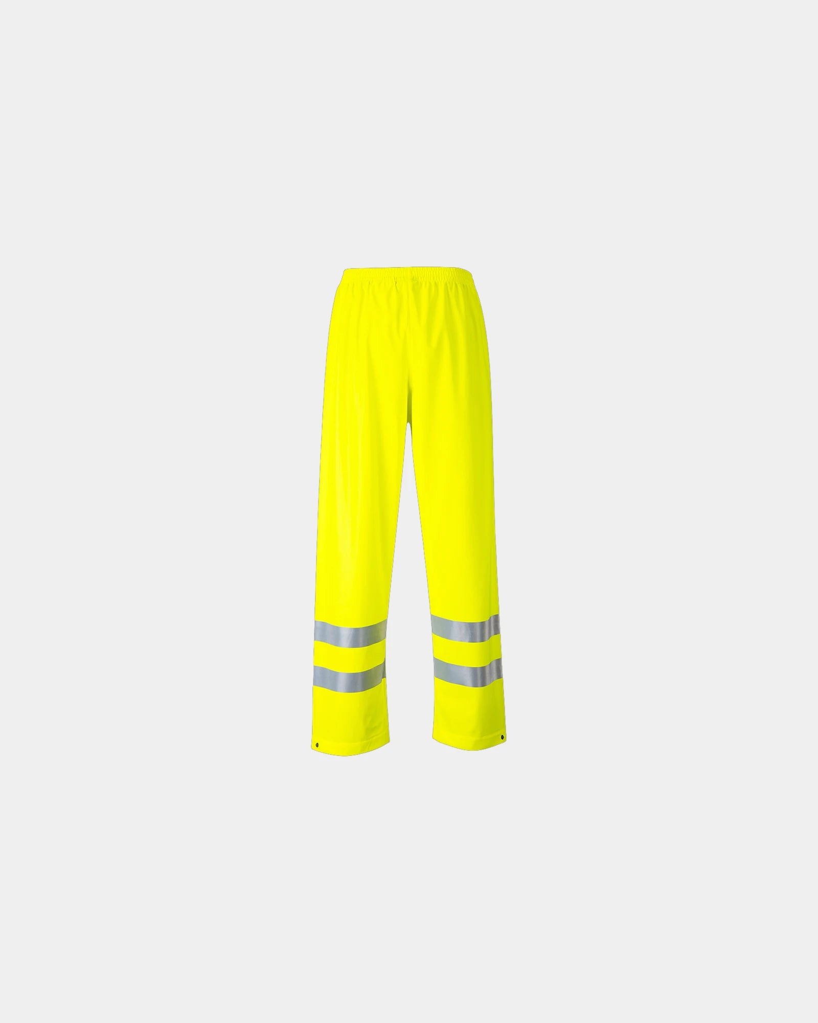 Pantalon de pluie imperméable HiVis à personnaliser - Jaune