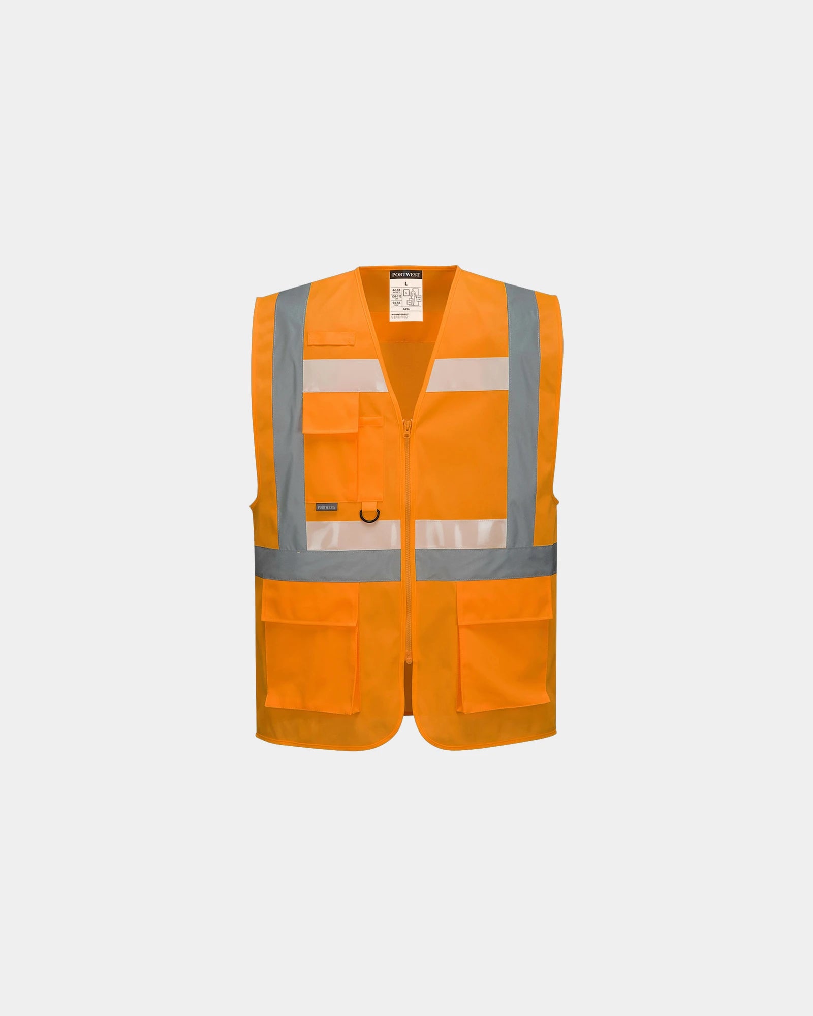 Gilet fluorescent GLOWTEX à personnaliser - Orange