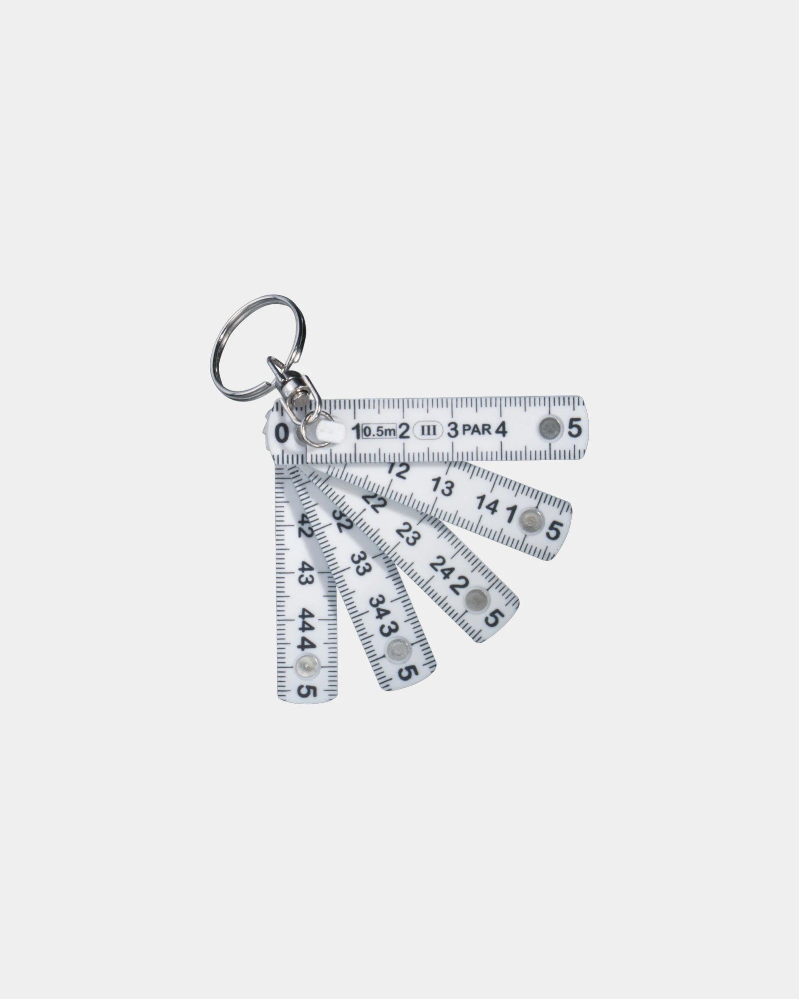 Mini règle pliable porte-clés à personnaliser - 1