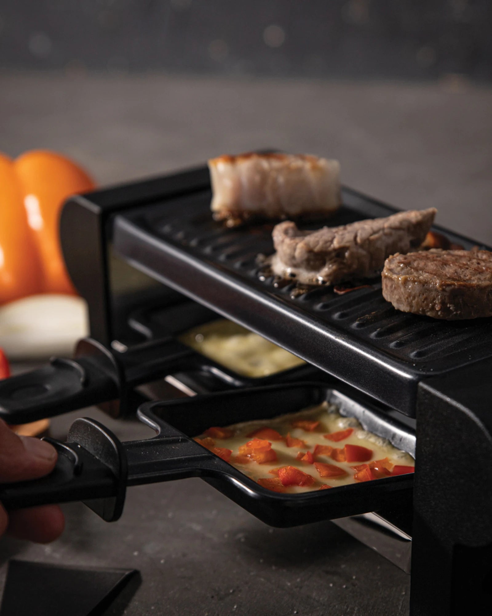 Mini appareil à raclette acier Boska 220V à personnaliser - 8