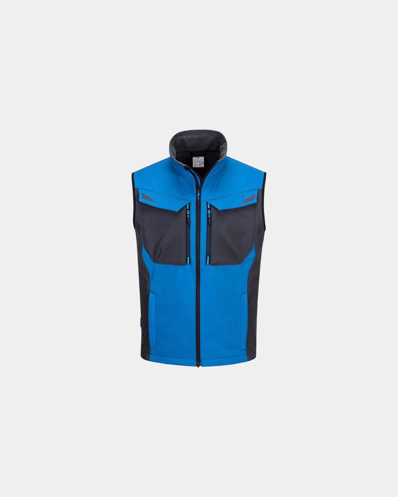 Gilet softshell imperméable WX3 à personnaliser - Bleu Foncé