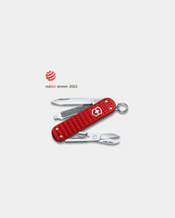 Couteau suisse Alox Victorinox Classic SD à personnaliser - Iconic Red