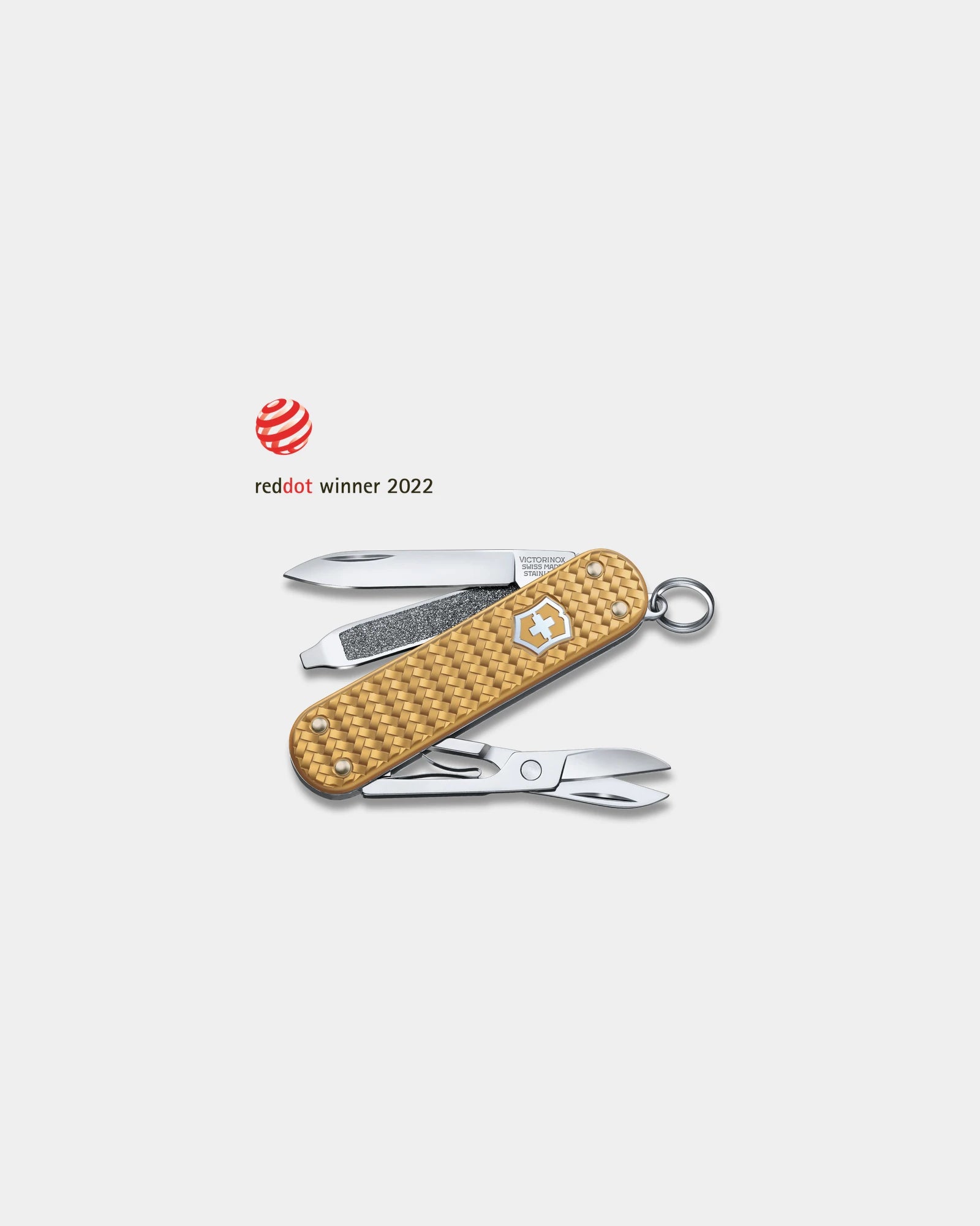 Couteau suisse Alox Victorinox Classic SD à personnaliser - Brass Gold