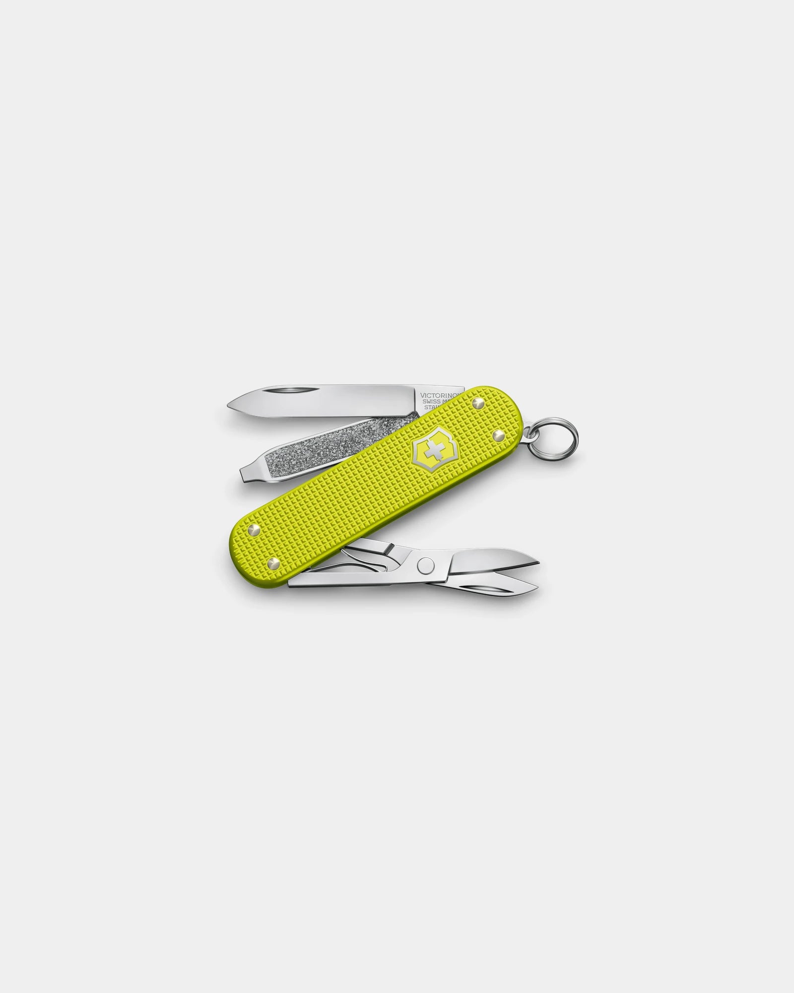 Couteau suisse Alox Victorinox Classic SD 2023 à personnaliser - Electric Yellow