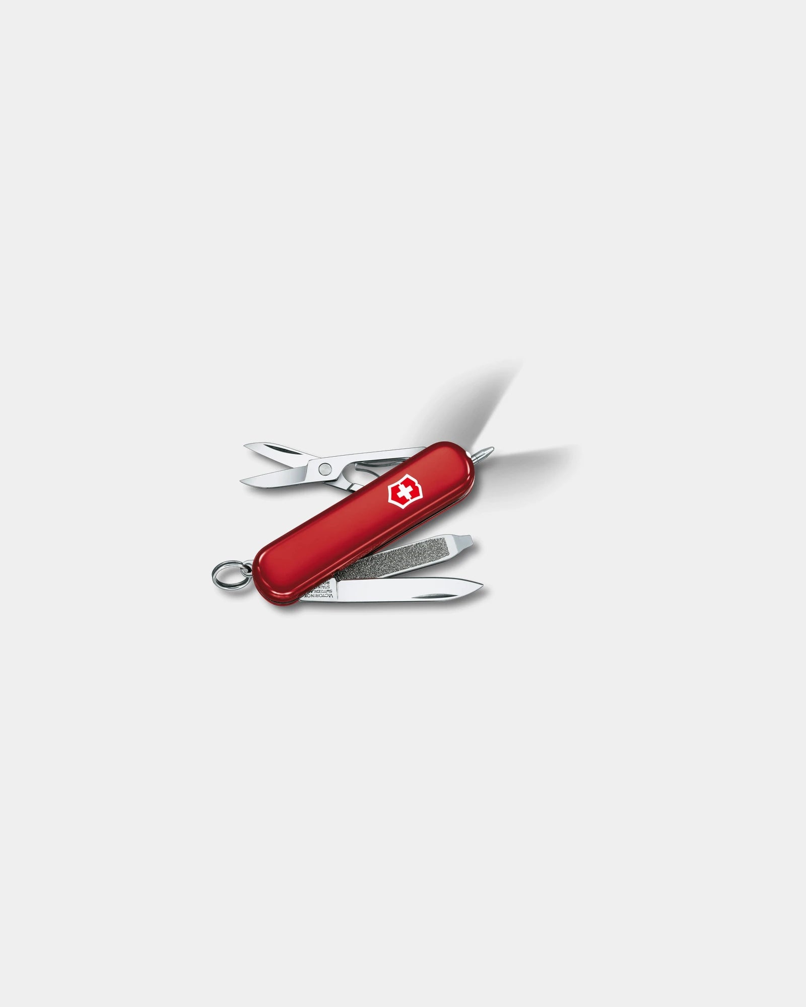 Couteau suisse ABS Victorinox Signature Lite à personnaliser - Rouge