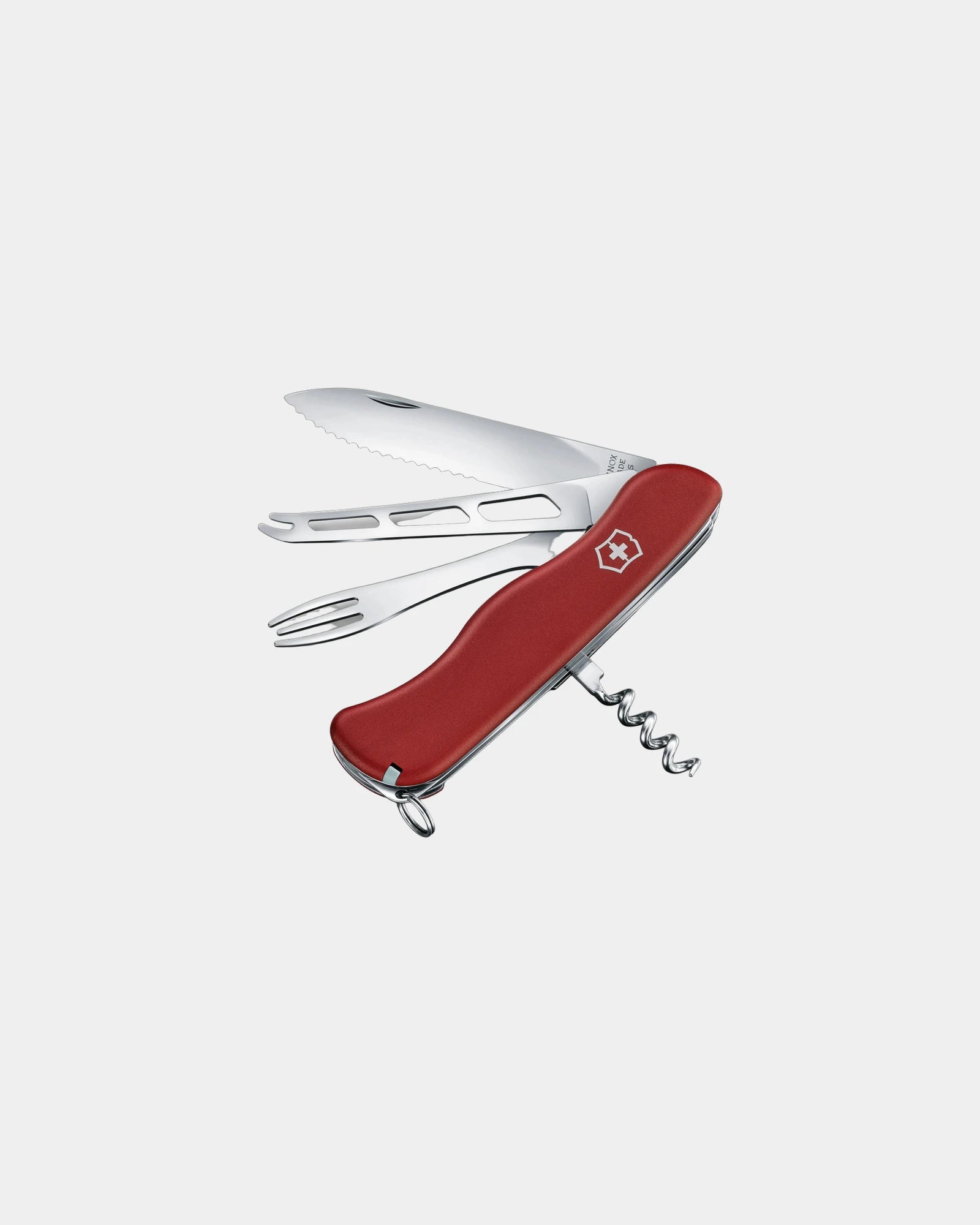 Couteau à fromage Victorinox Cheese Master personnalisable à personnaliser - Rouge