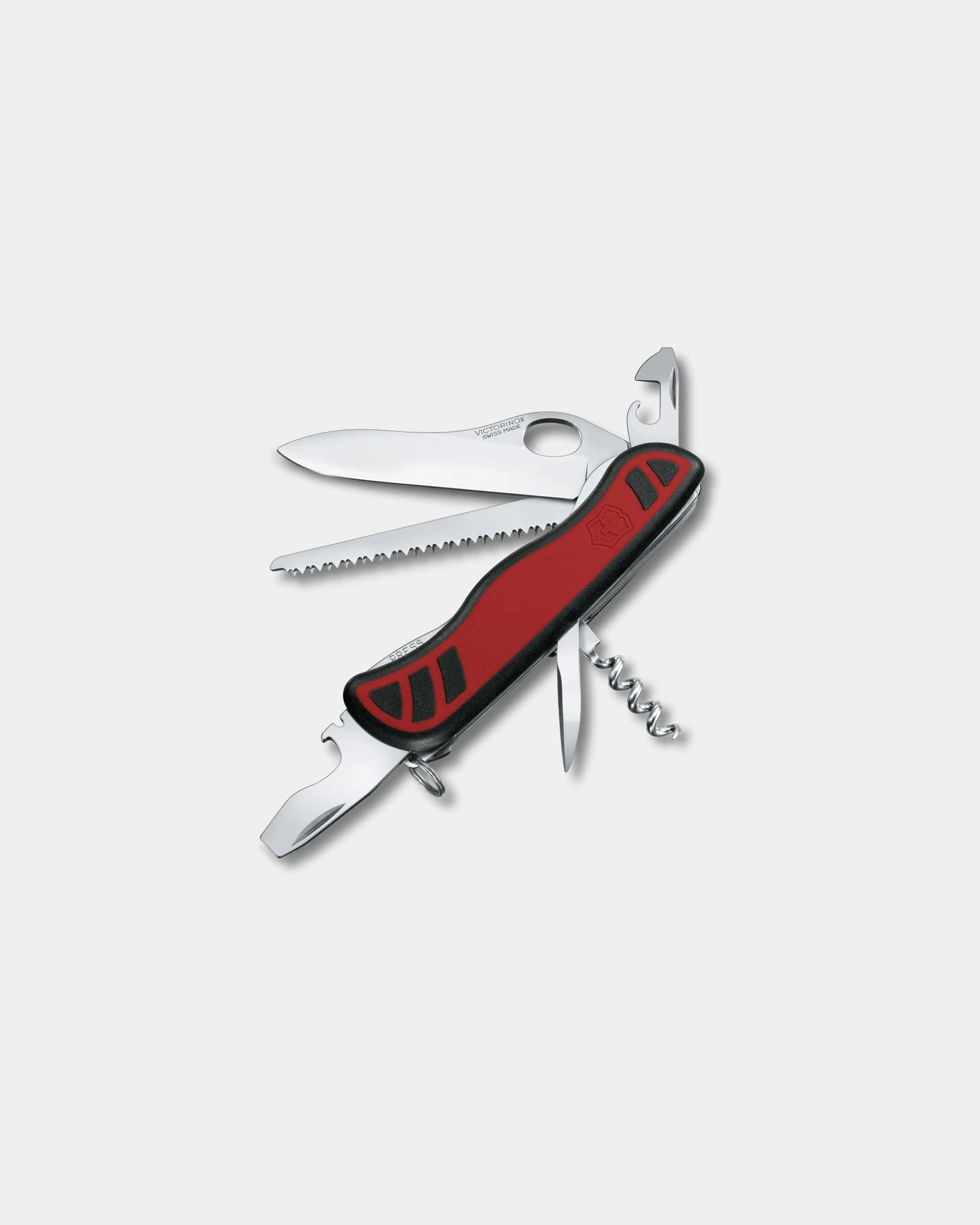 Couteau suisse Victorinox Forester M Grip à personnaliser - Rouge/Noir