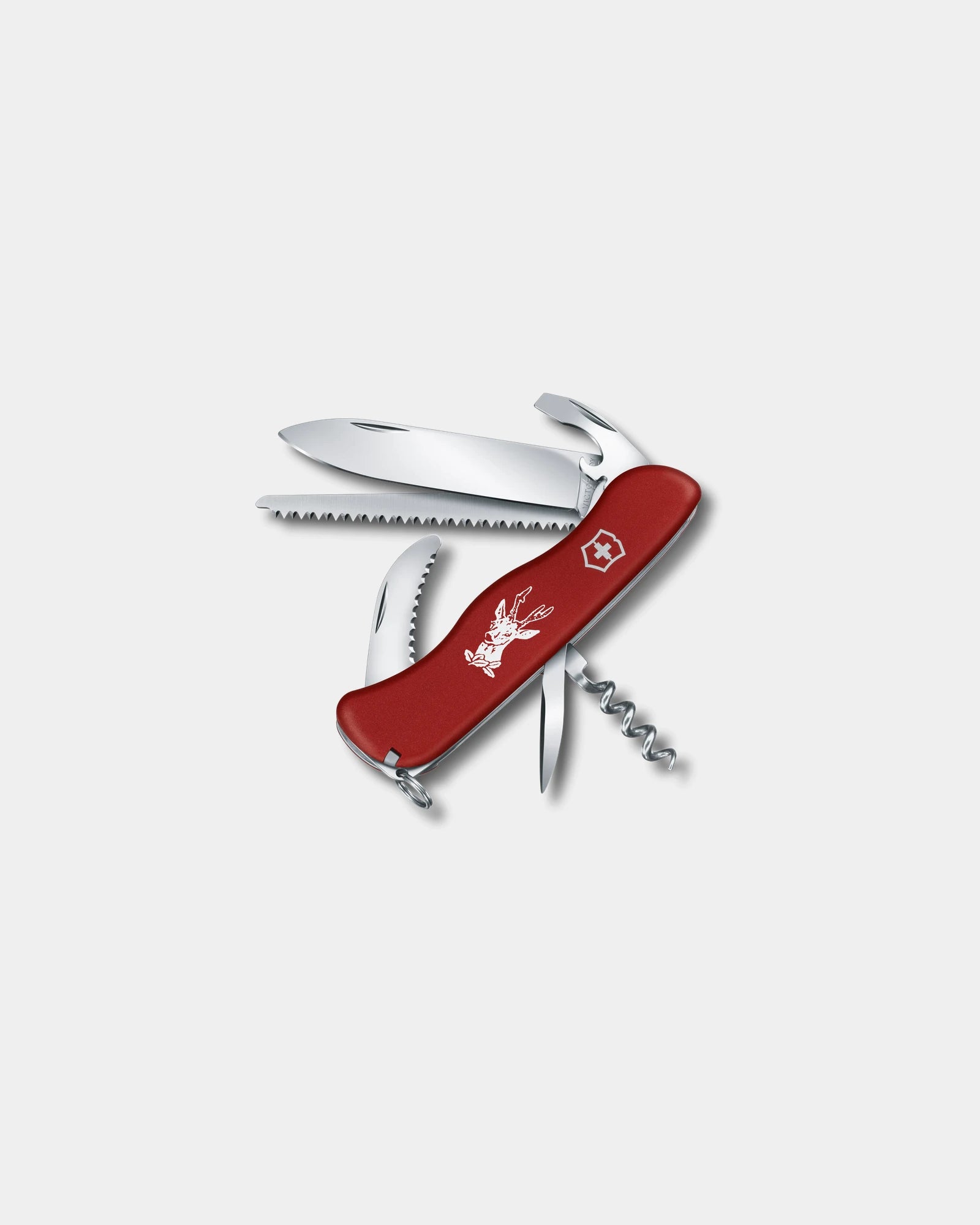 Couteau de poche polyamide Victorinox Hunter à personnaliser - Rouge