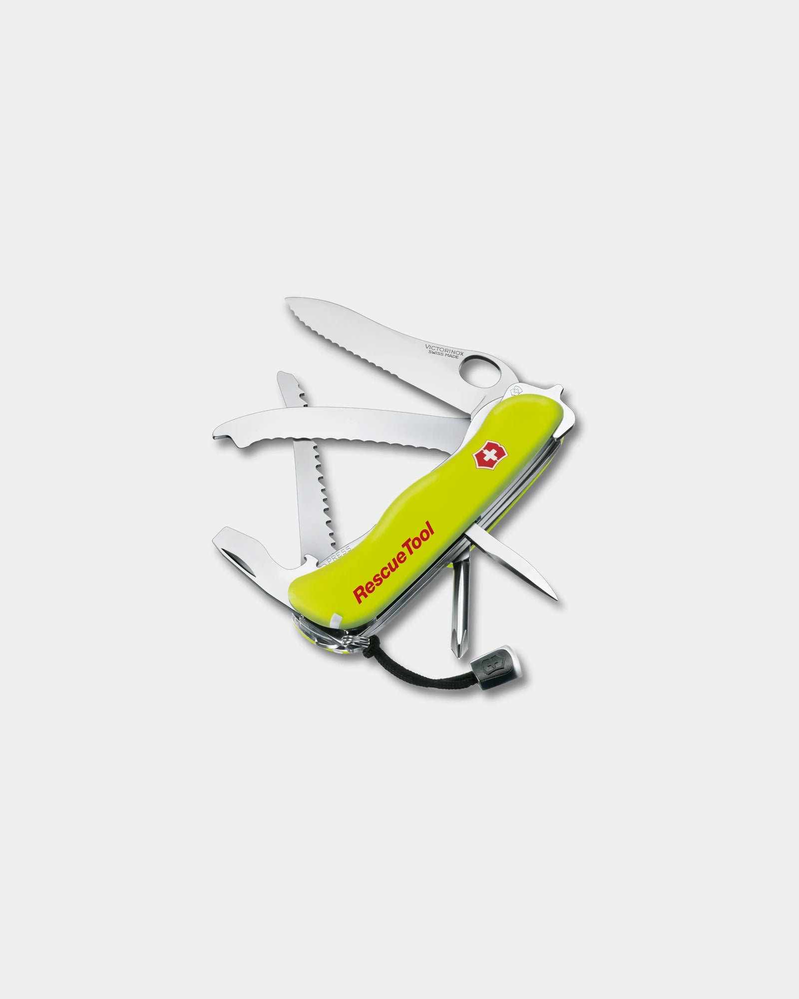 Couteau de poche Victorinox Rescue Tool MW à personnaliser - Yellow Fluorescent