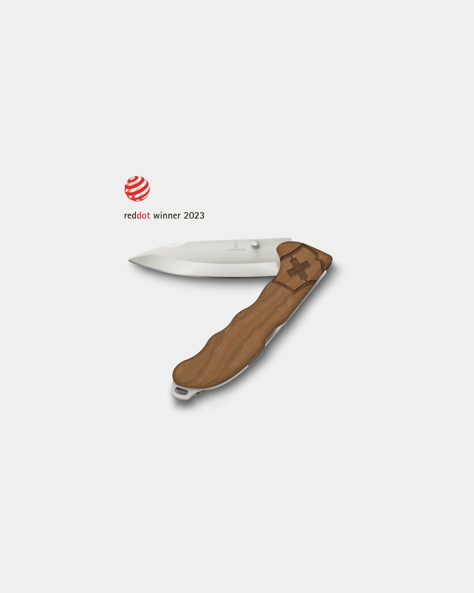 Couteau pliant bois de noyer Victorinox Evoke à personnaliser - Bois De Noyer