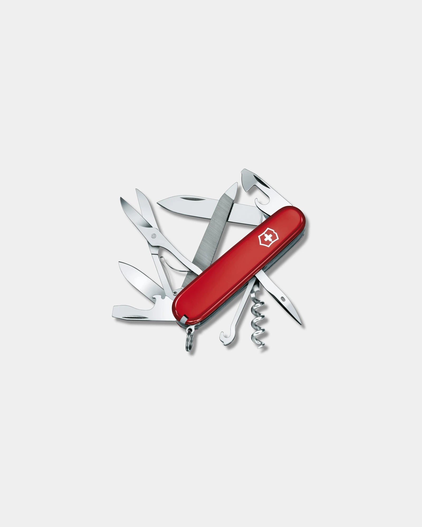 Couteau de poche Victorinox Mountaineer à personnaliser - Rouge