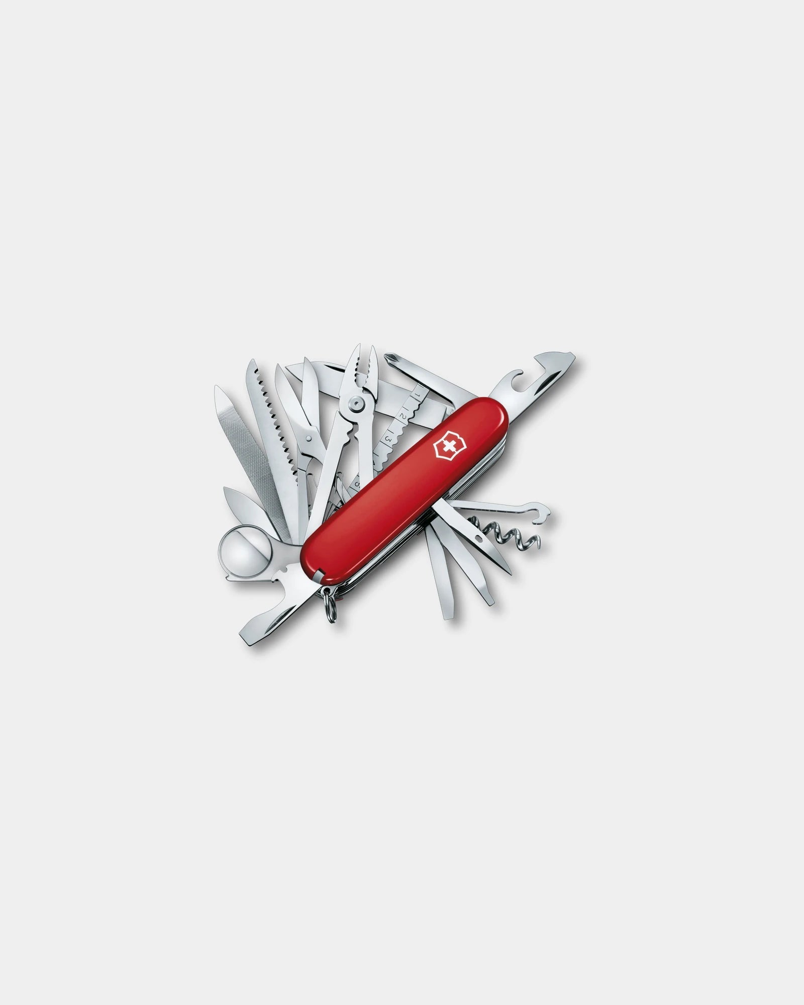 Couteau suisse ABS Victorinox Swiss Champ à personnaliser - Rouge