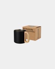 Tasse inox recyclé isotherme 360 ml à personnaliser - Noir