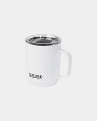 Tasse isotherme acier inoxydable Horizon 350 ml à personnaliser - Blanc