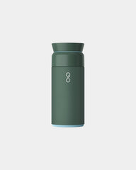 Flacon à infusion acier inoxydable Ocean Bottle 350 ml à personnaliser - Vert Forêt