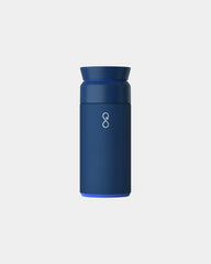 Flacon à infusion acier inoxydable Ocean Bottle 350 ml à personnaliser - Bleu Océan