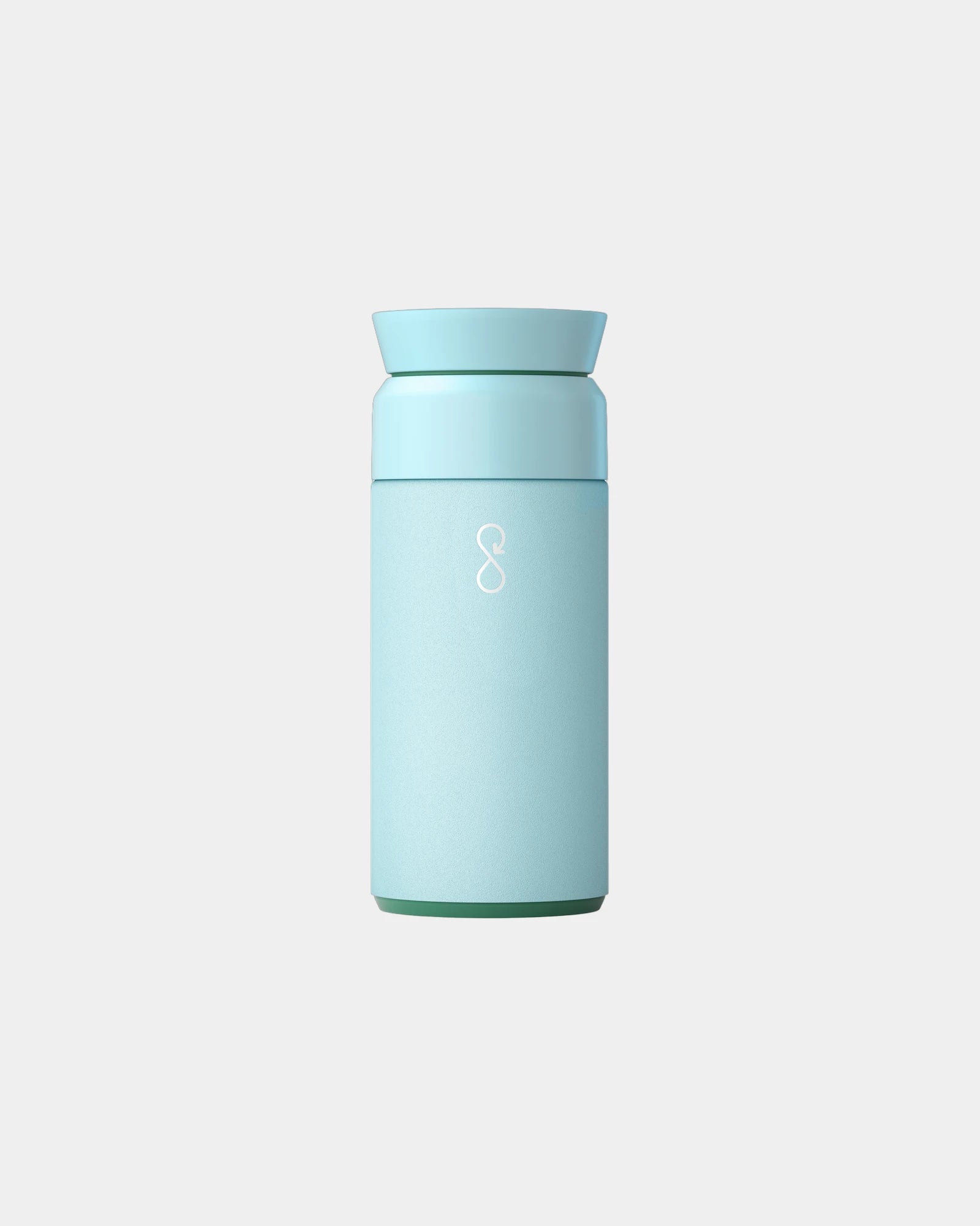Flacon à infusion acier inoxydable Ocean Bottle 350 ml à personnaliser - Bleu Ciel