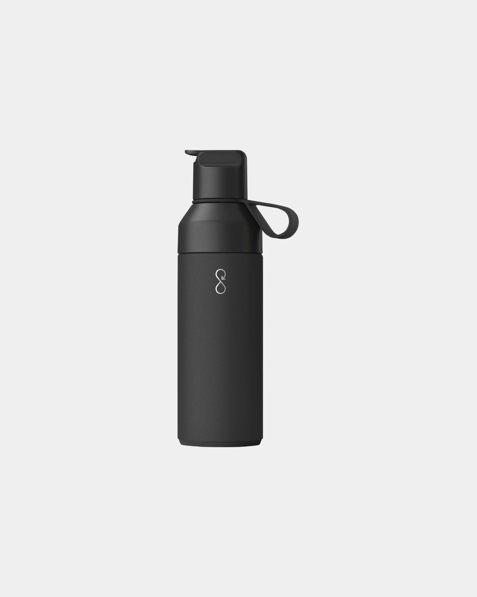 Bouteille isotherme acier recyclé Ocean Bottle GO 500ml - Noir Obsidienne