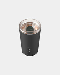 Gobelet isotherme acier recyclé Ocean Bottle 350 ml à personnaliser - Noir Obsidienne