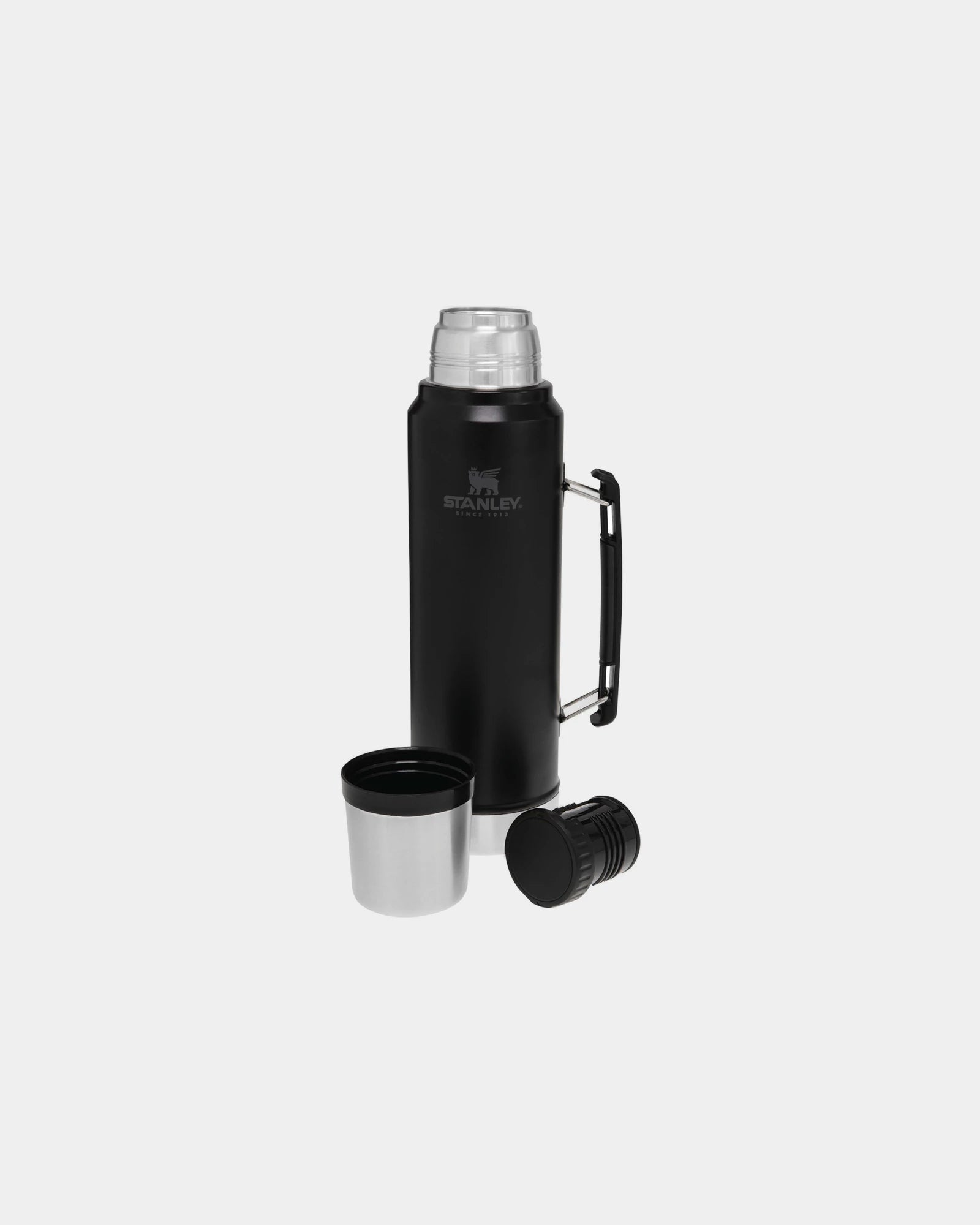 Bouteille isotherme Classic 1000ml à personnaliser - Noir Mat