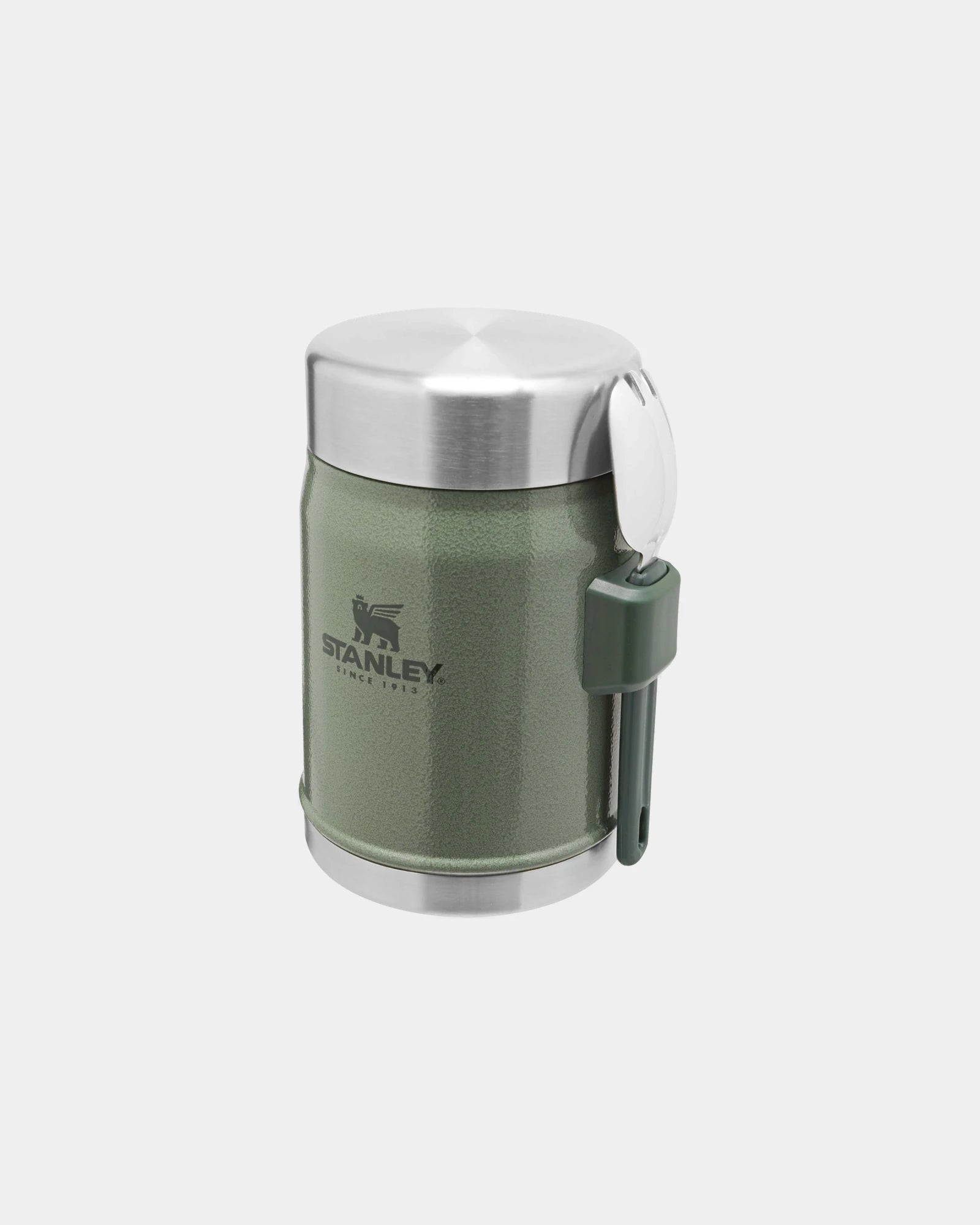 Bocal alimentaire acier inox recyclé 400ml à personnaliser - Vert Forêt