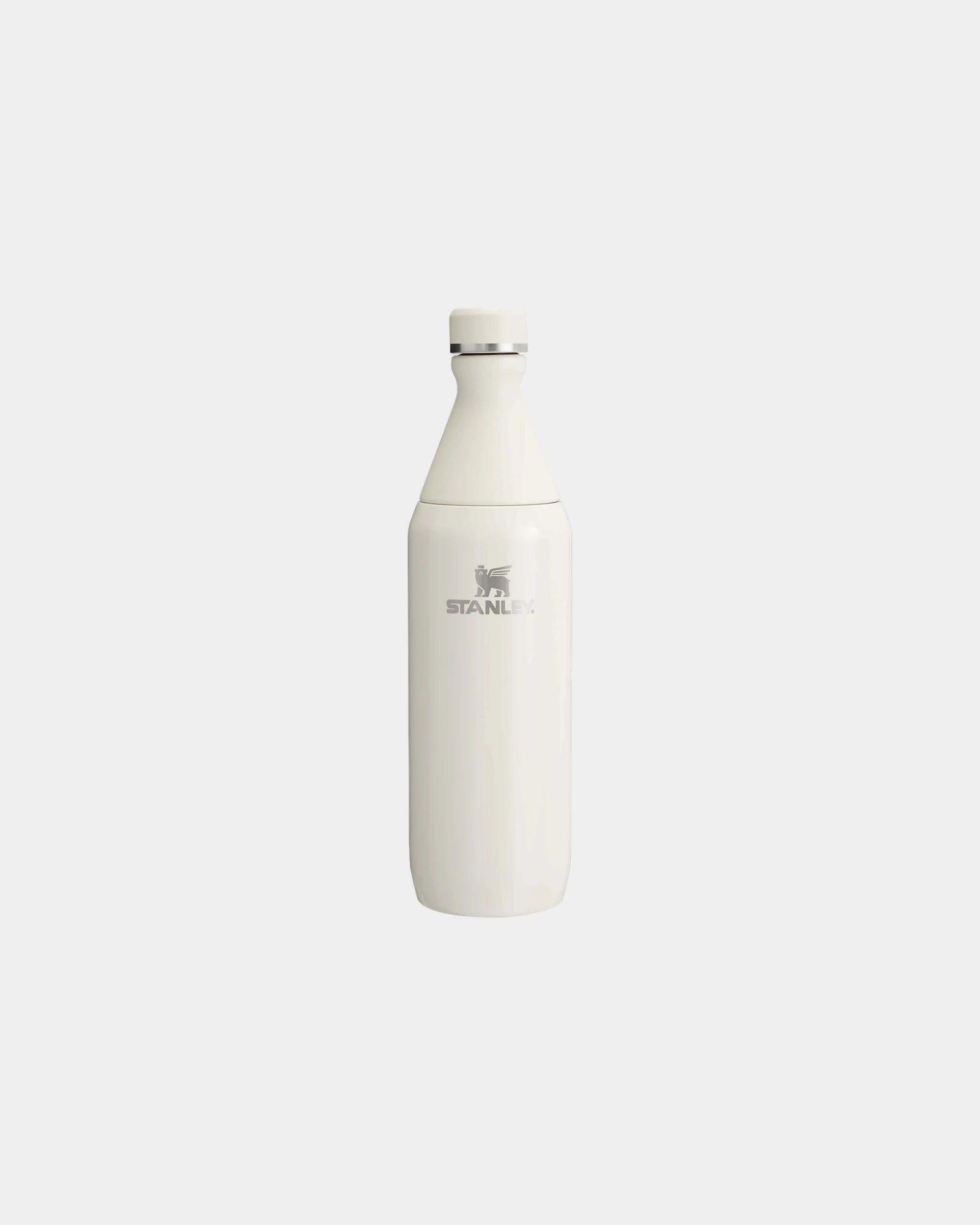 Bouteille inox recyclé 600ml Stanley All Day Slim à personnaliser - Crème