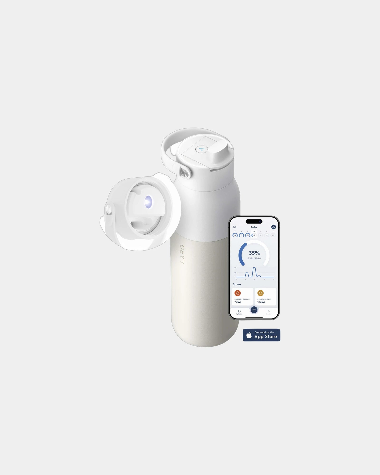 Bouteille inox LARQ PureVis™ 2.0 680 ml à personnaliser - 3