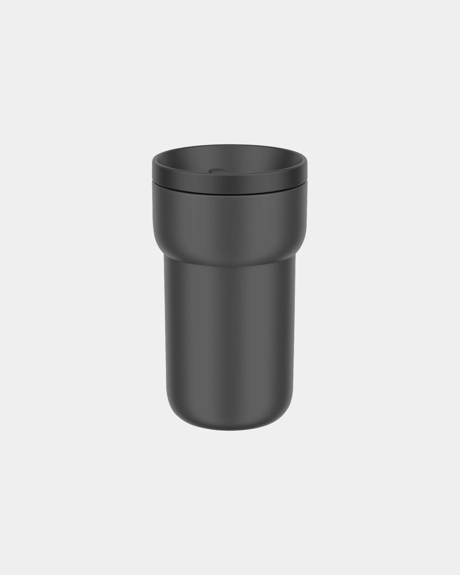 Mug de voyage plastique PP Ellipse 275 ml à personnaliser - Noir