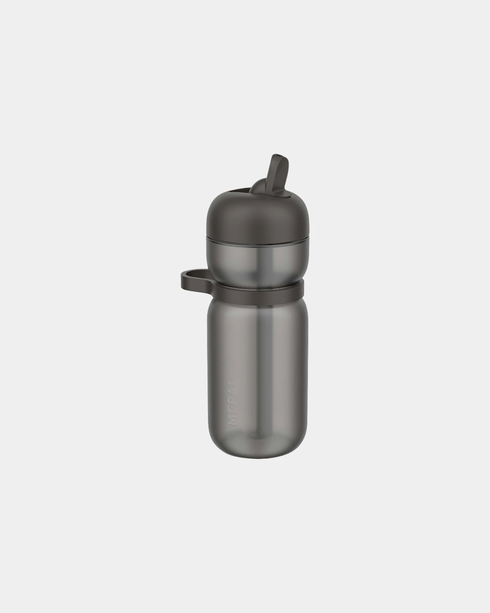 Bouteille de sport plastique 600ml à personnaliser - Noir