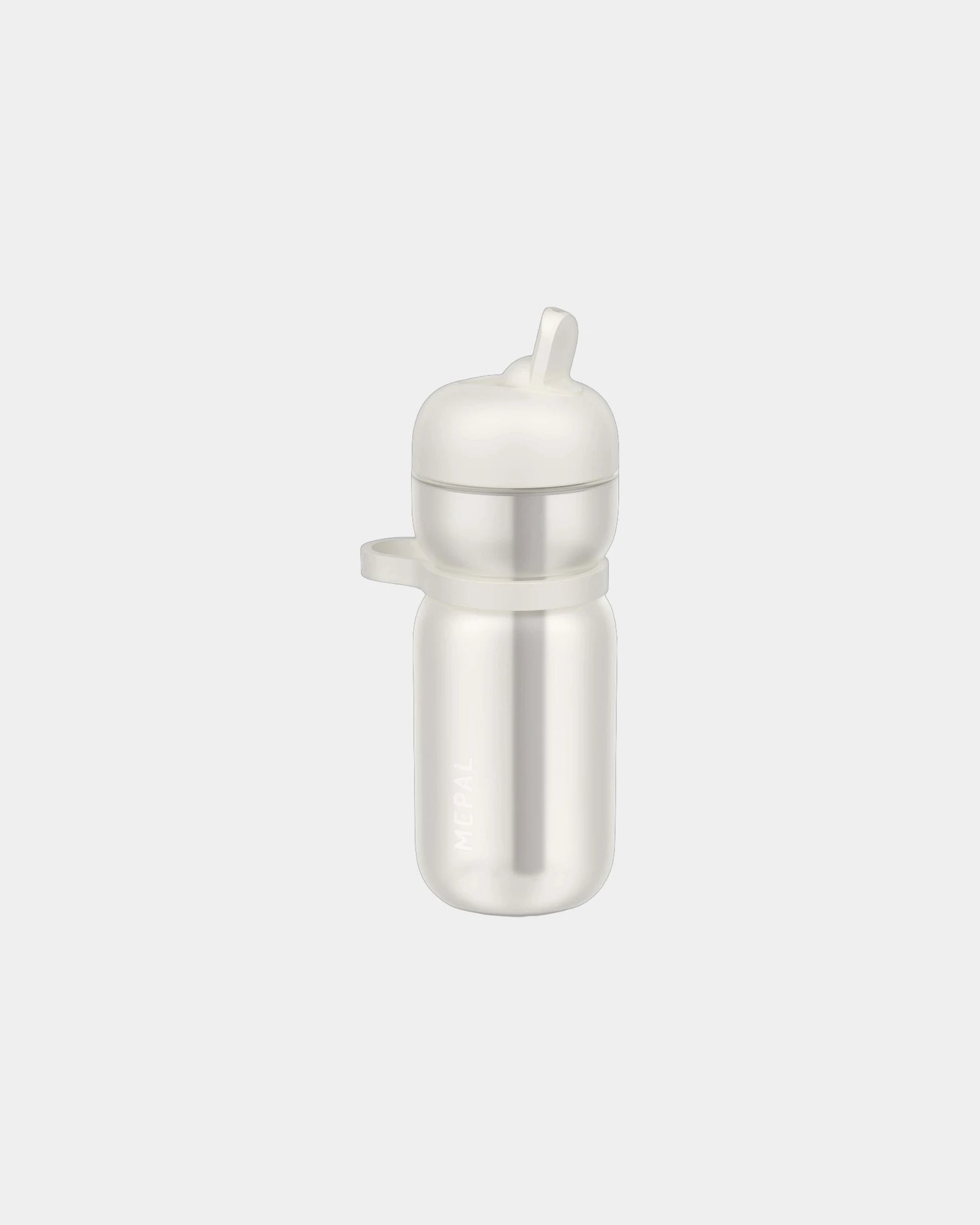 Bouteille de sport plastique 600ml à personnaliser - Blanc