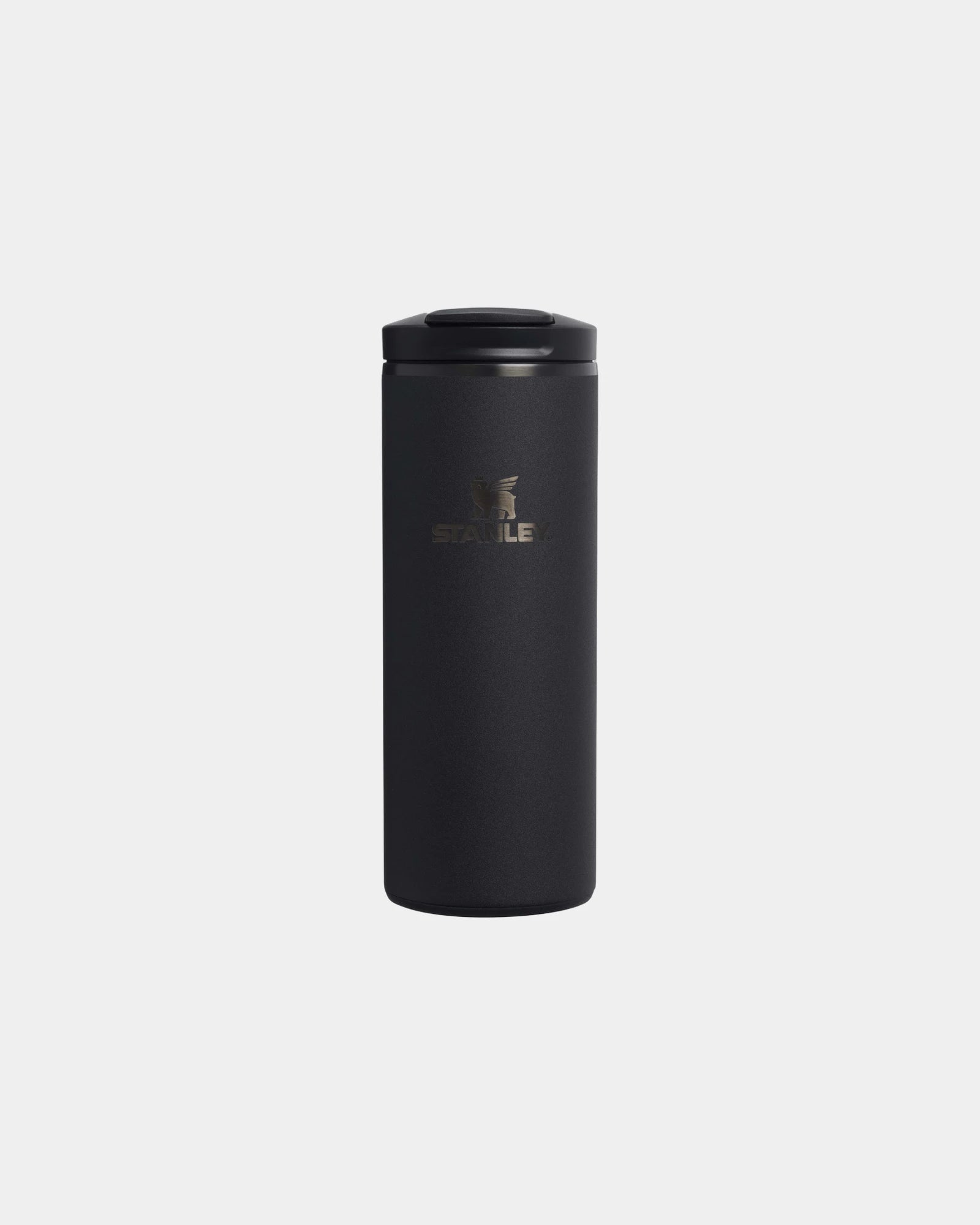 Gobelet isotherme acier recyclé Transit 350 ml à personnaliser - Noir