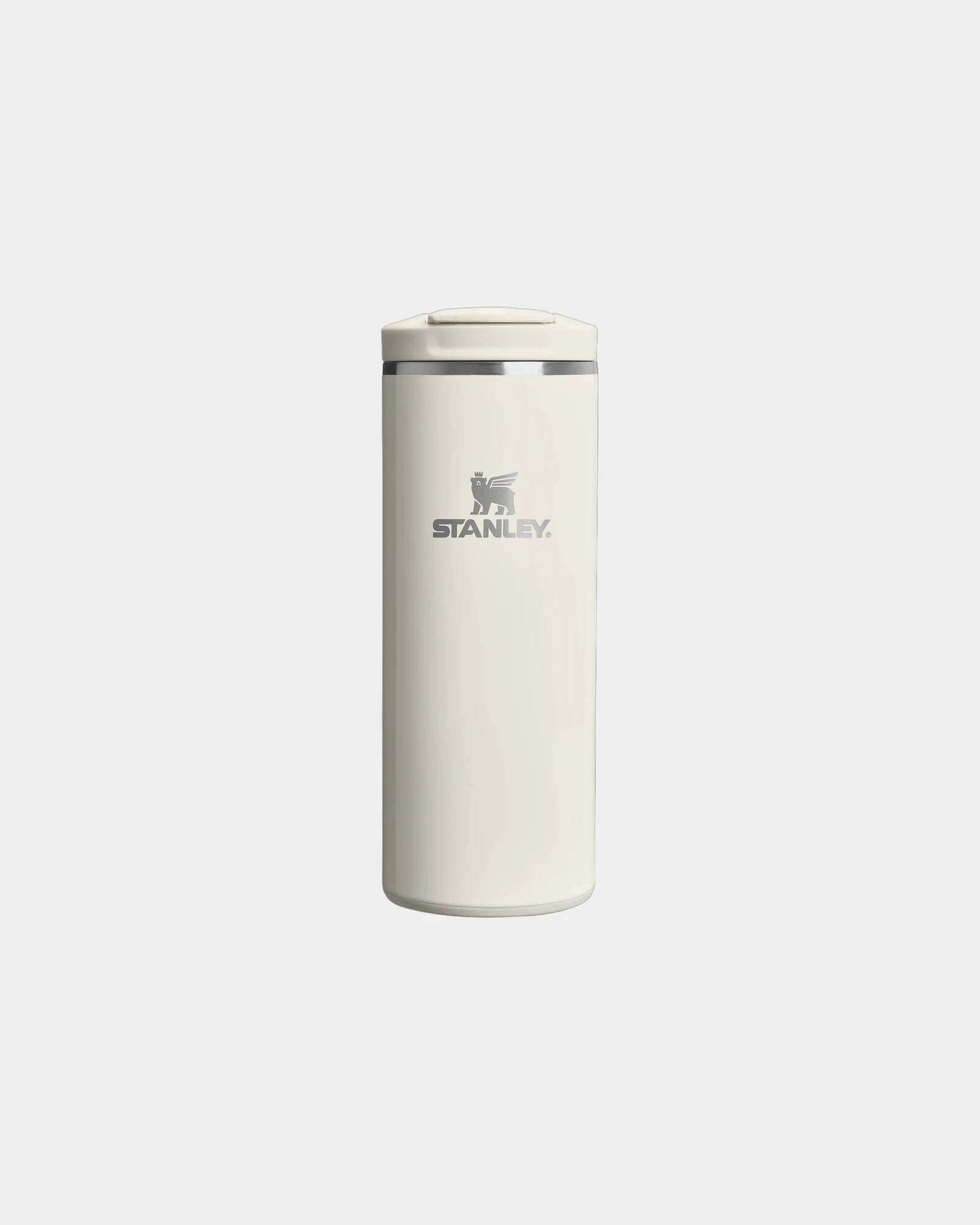 Gobelet isotherme acier recyclé Transit 350 ml à personnaliser - Crème