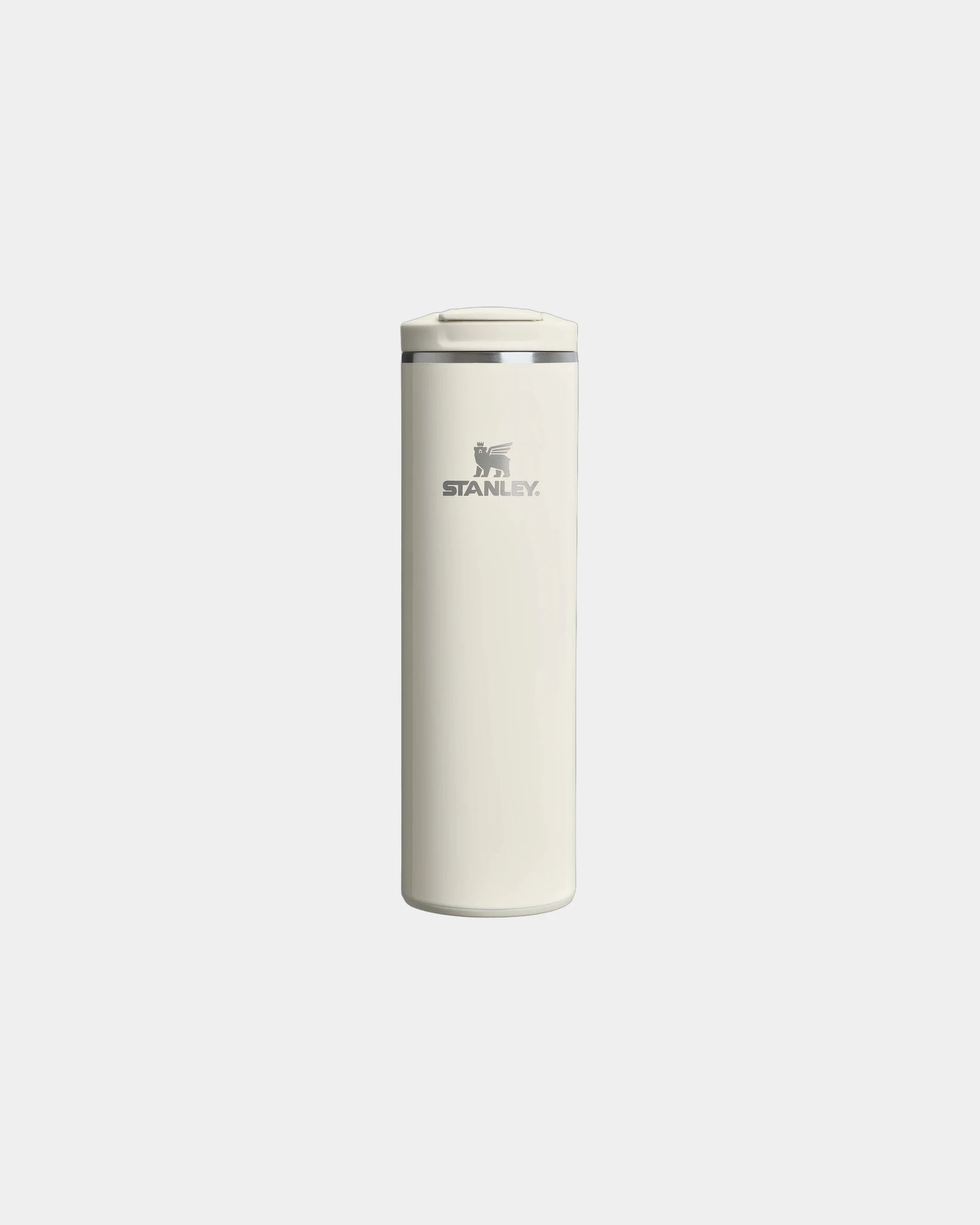 Gobelet isotherme acier recyclé Transit 470 ml à personnaliser - Crème