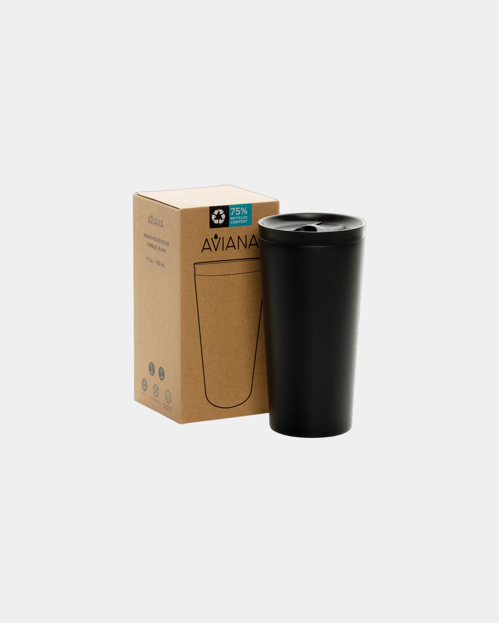 Mug 500ml acier recyclé Aviana à personnaliser - 2