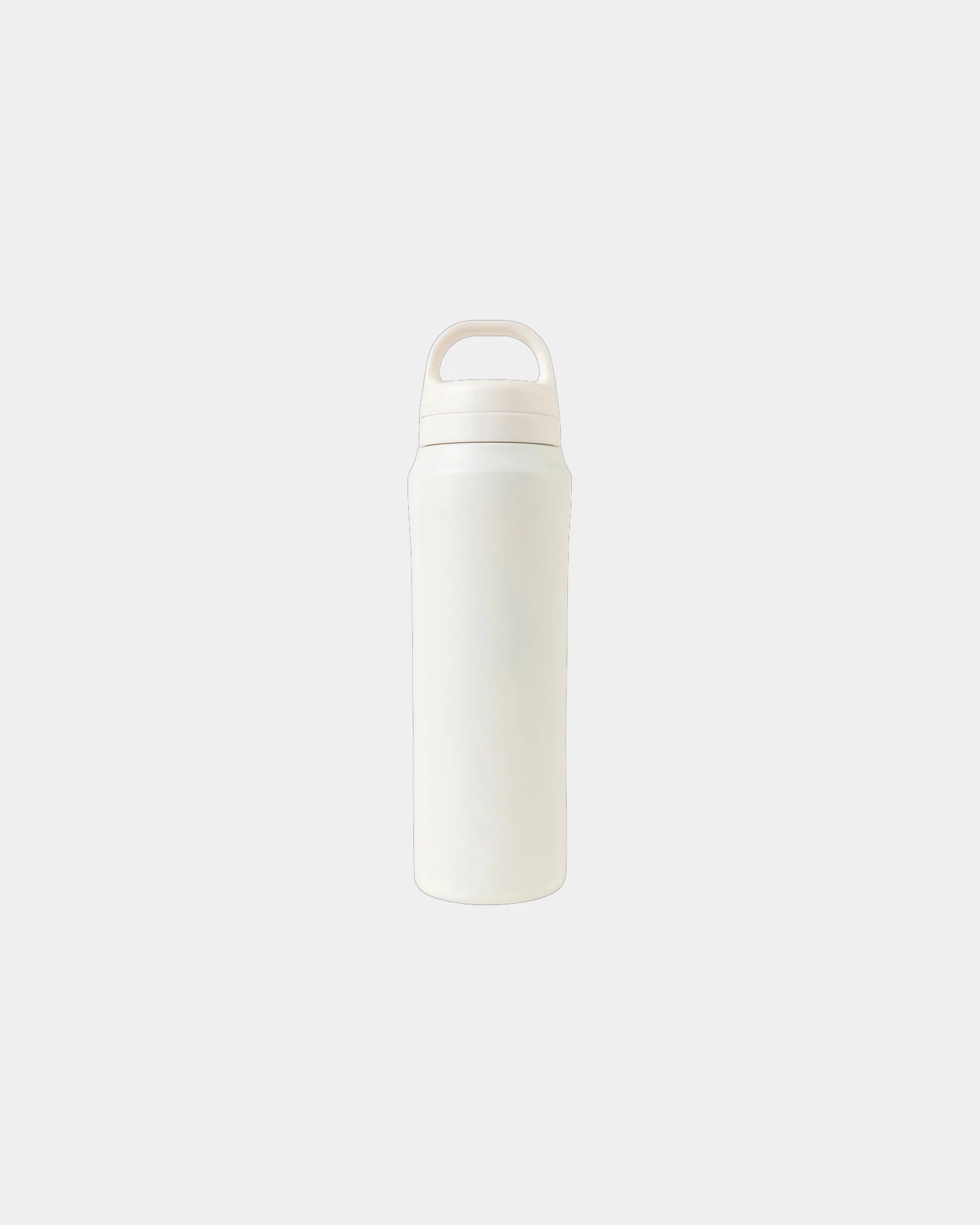 Bouteille acier inoxydable recyclé 470ml Aviana à personnaliser - Blanc