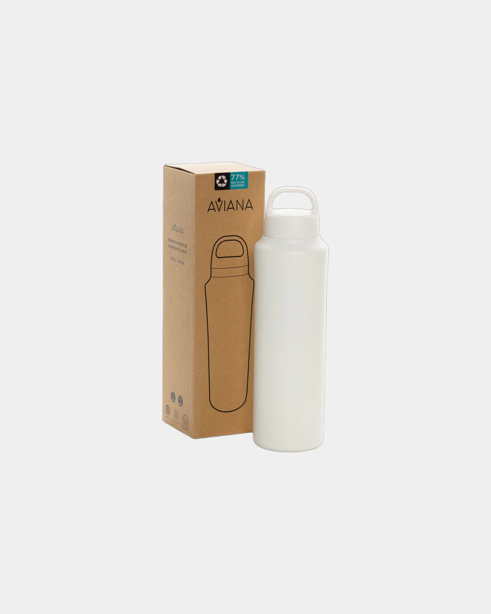 Bouteille 740ml acier recyclé à personnaliser - 8