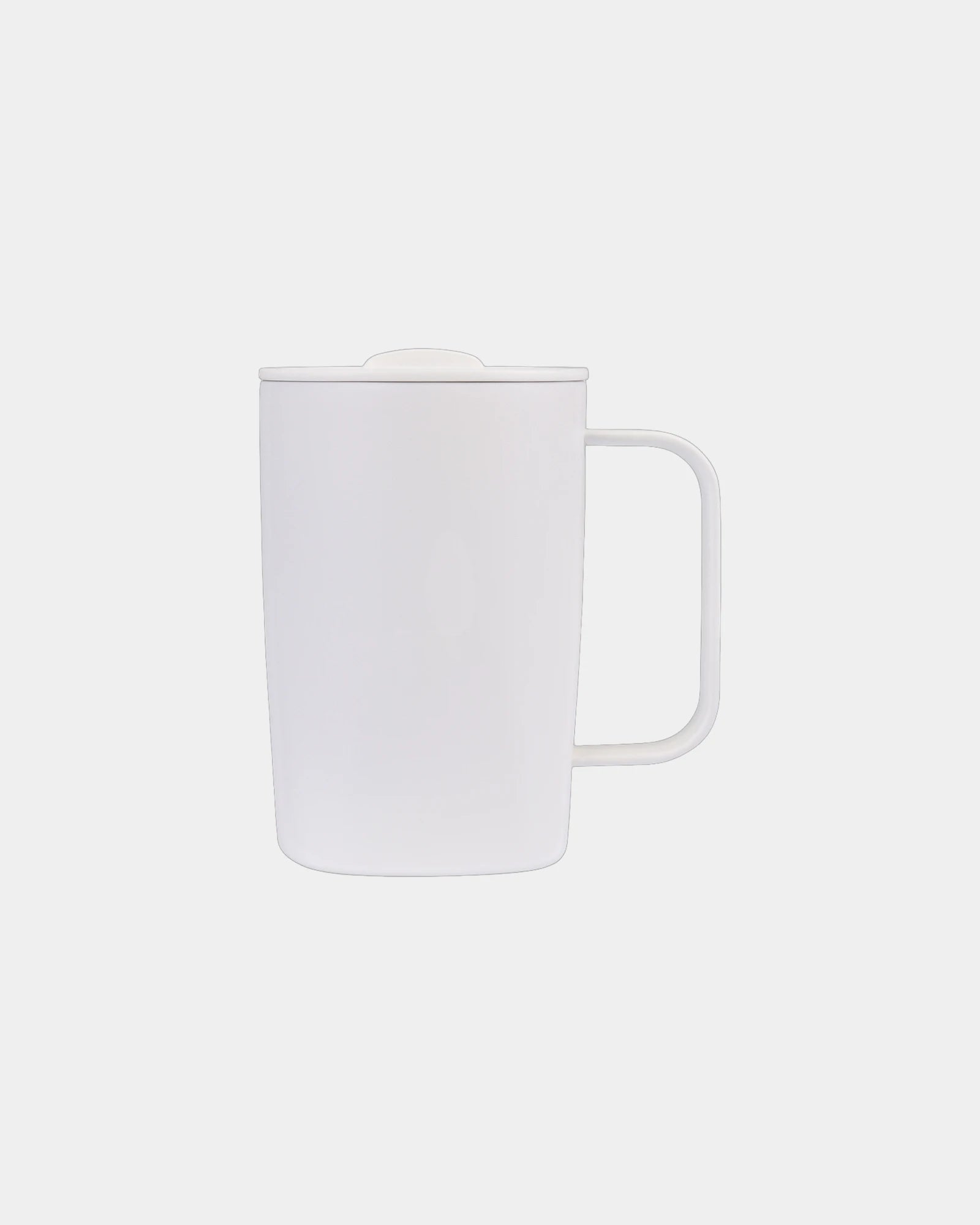 Mug 450ml acier recyclé à personnaliser - Blanc