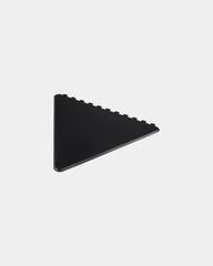 Grattoir à glace recyclé triangulaire Frosty à personnaliser - Noir