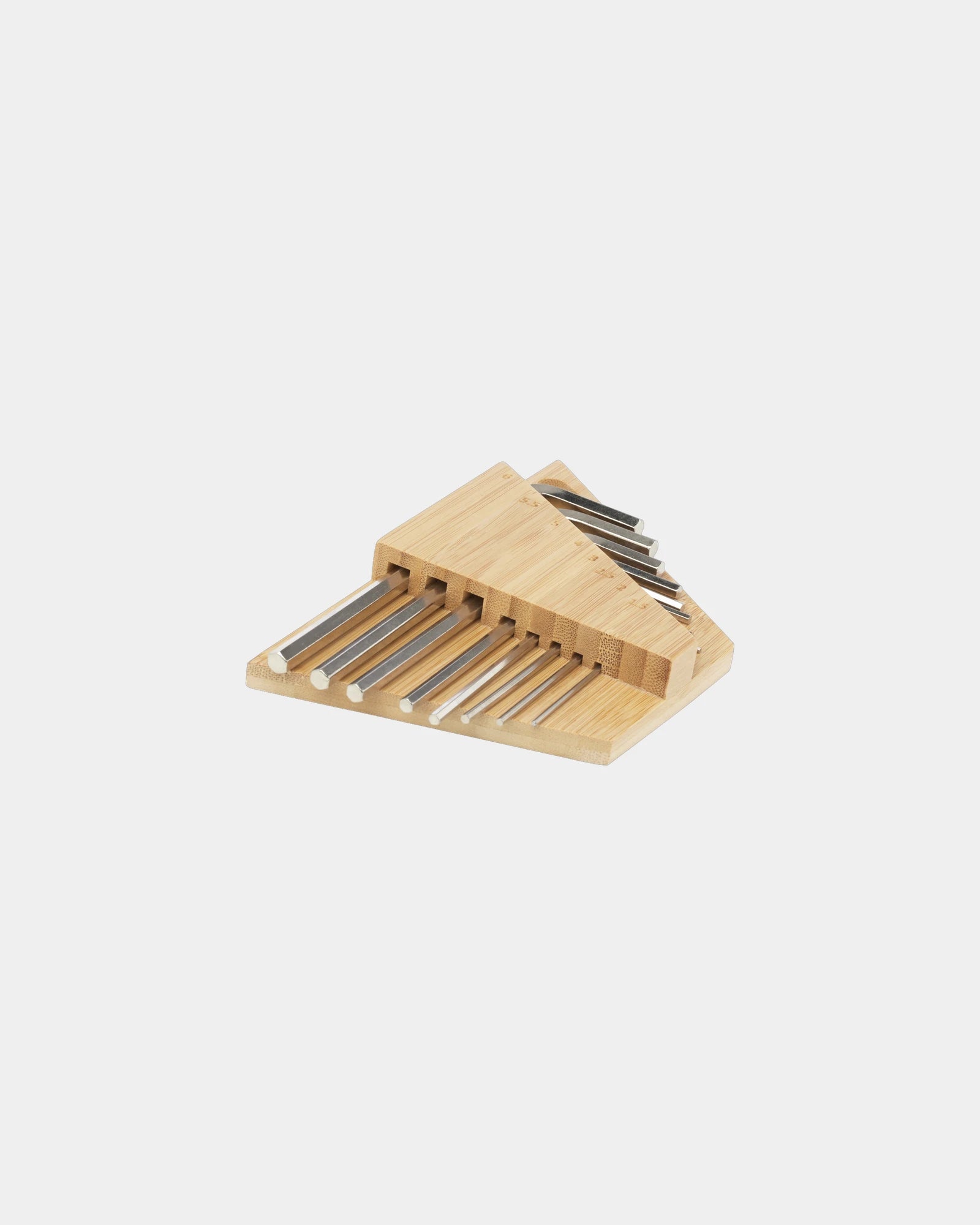 Trousse à outils en bambou à personnaliser - Naturel