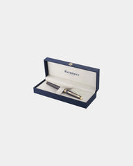 Stylo plume acier inoxydable Waterman Hemisphere H à personnaliser - Noir