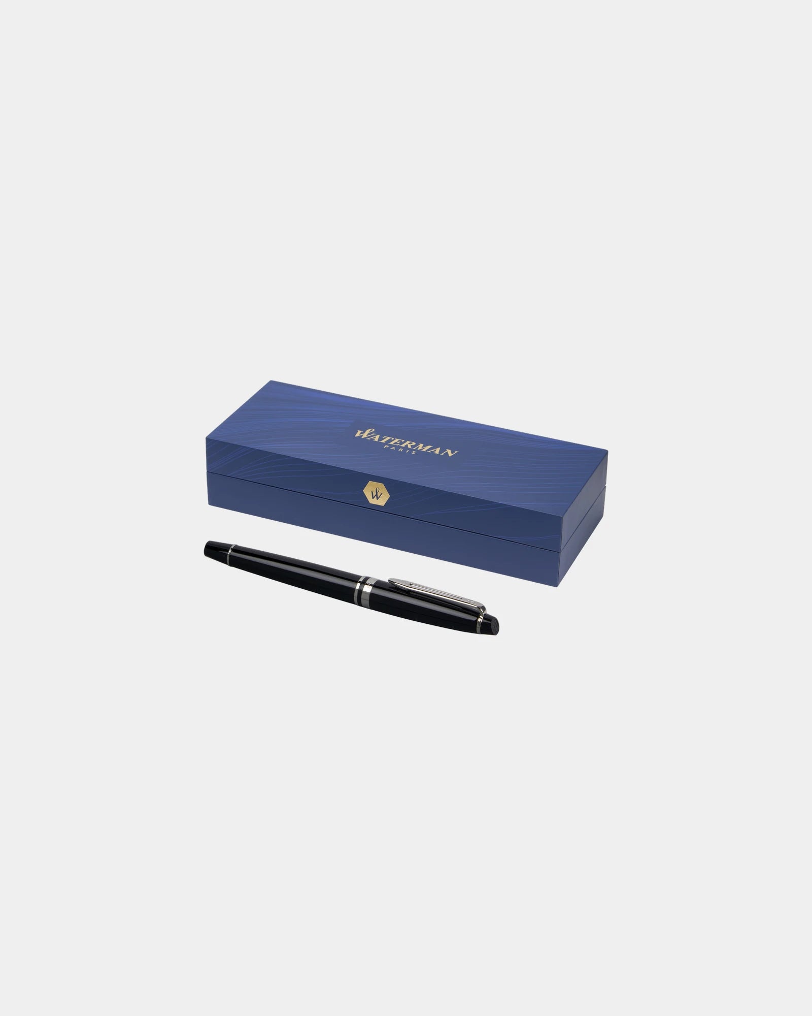 Stylo roller laiton Waterman Expert à personnaliser - Noir