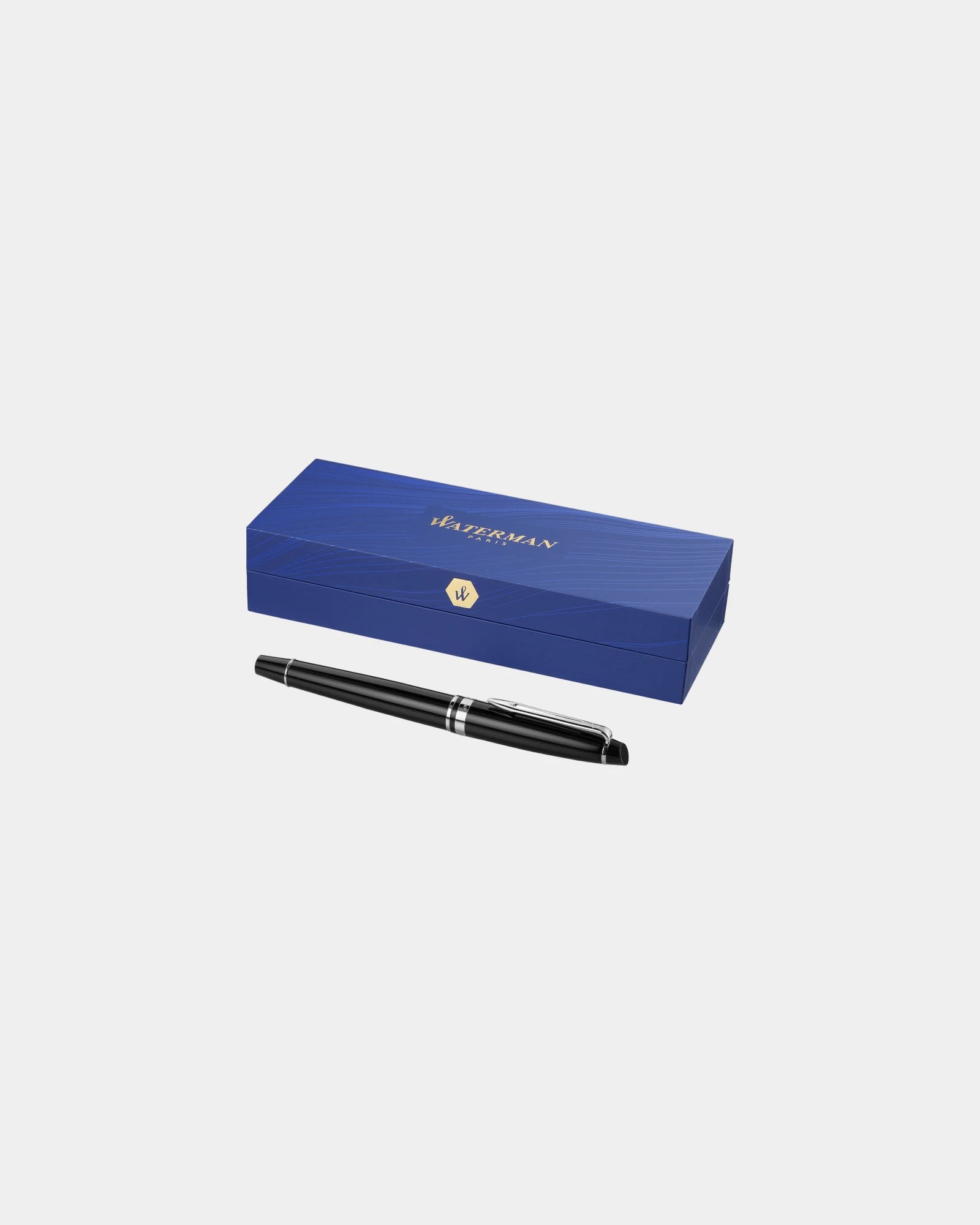 Stylo plume laiton Waterman Expert à personnaliser - Noir